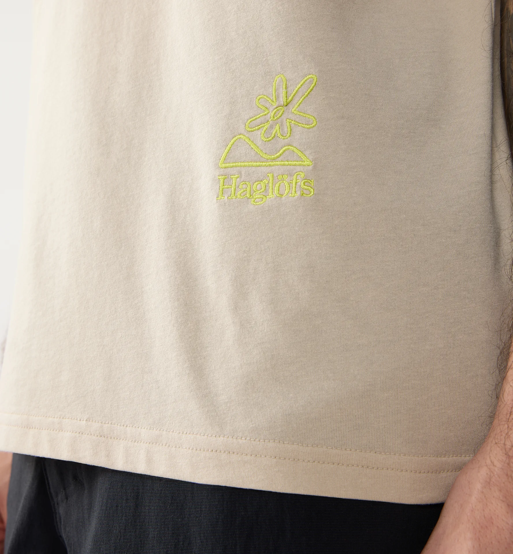 Midnattssol Tee Men Chalk Beige