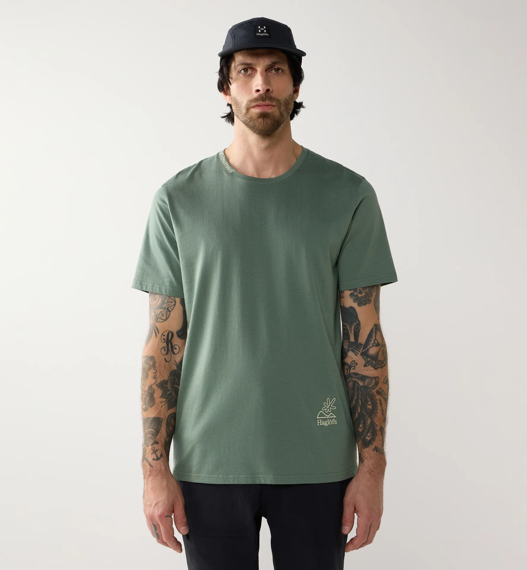 Haglöfs Midnattssol Tee Men Chlorophyll Green - Herren - XL