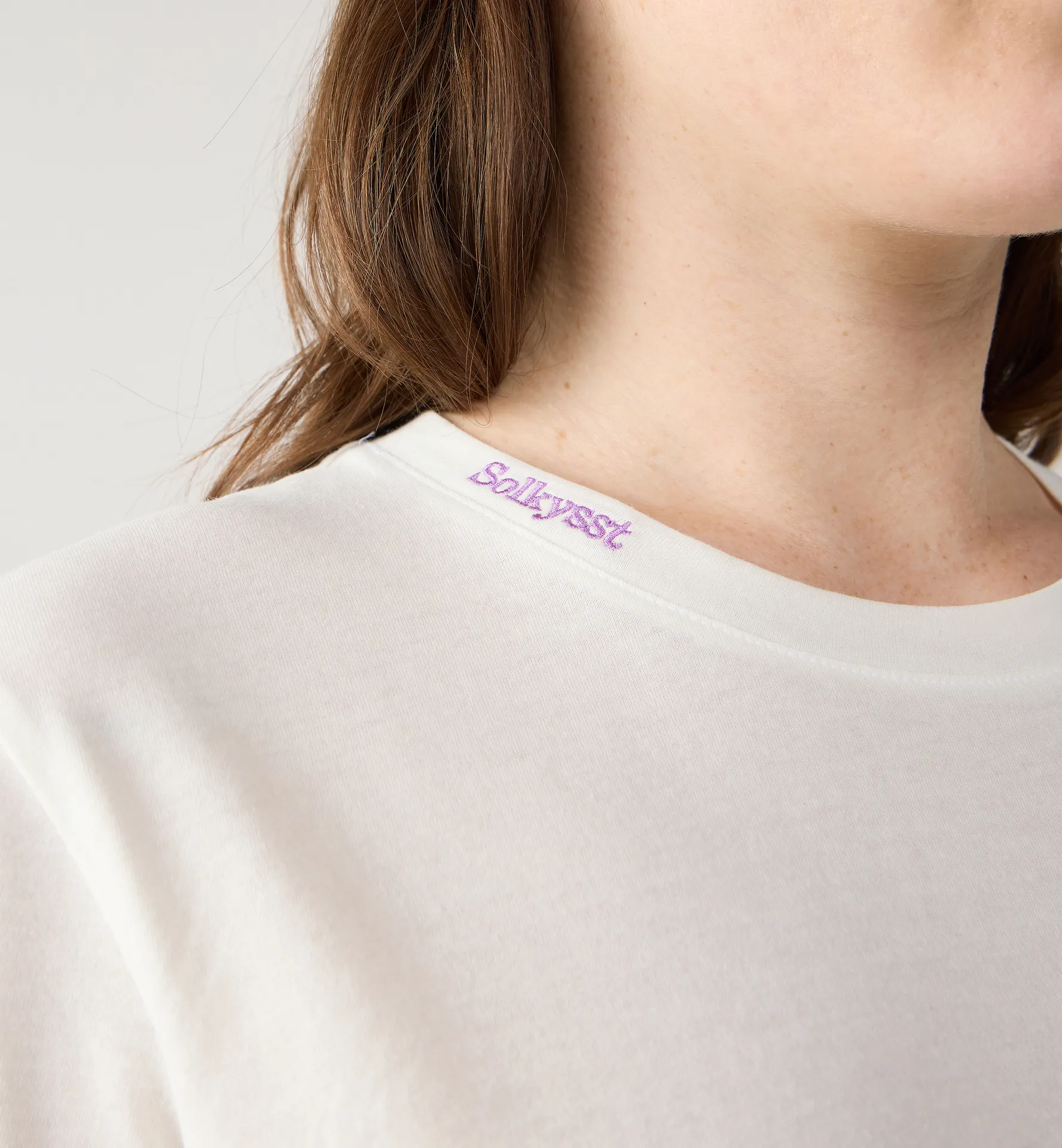 Midnattssol Tee Women Soft White