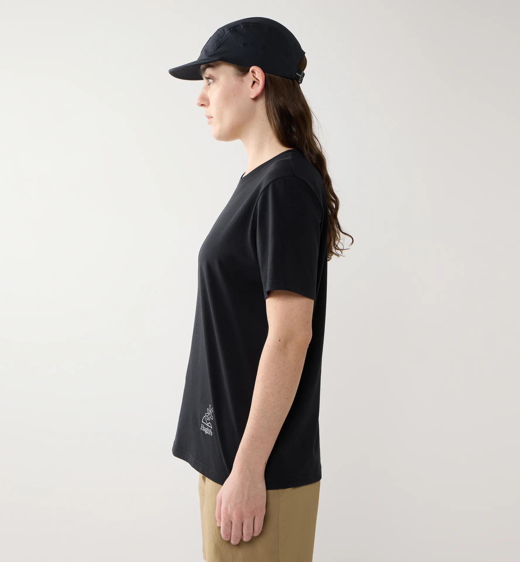 Midnattssol Tee Women True Black