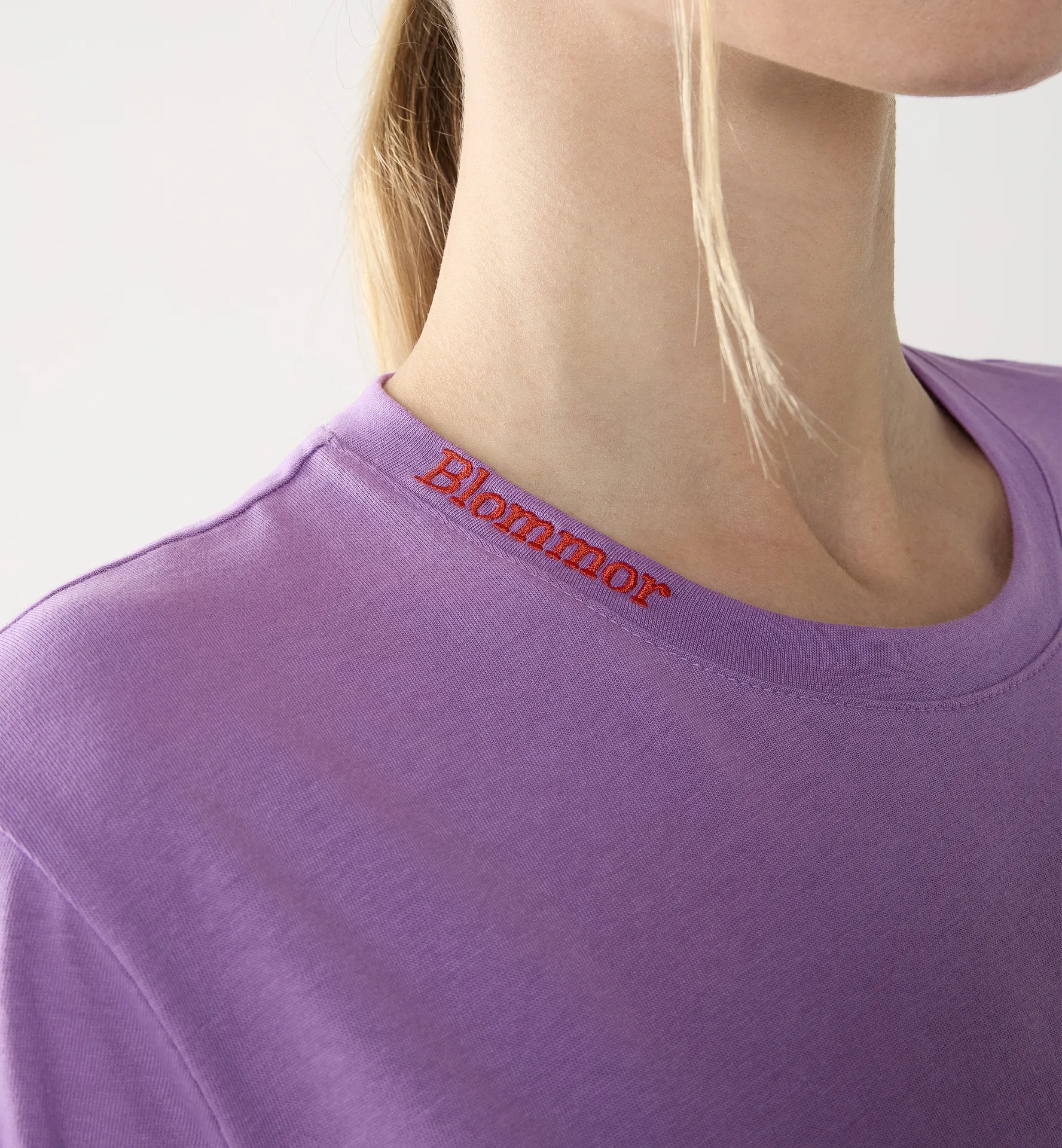 Midnattssol Tee Women Purple Ice