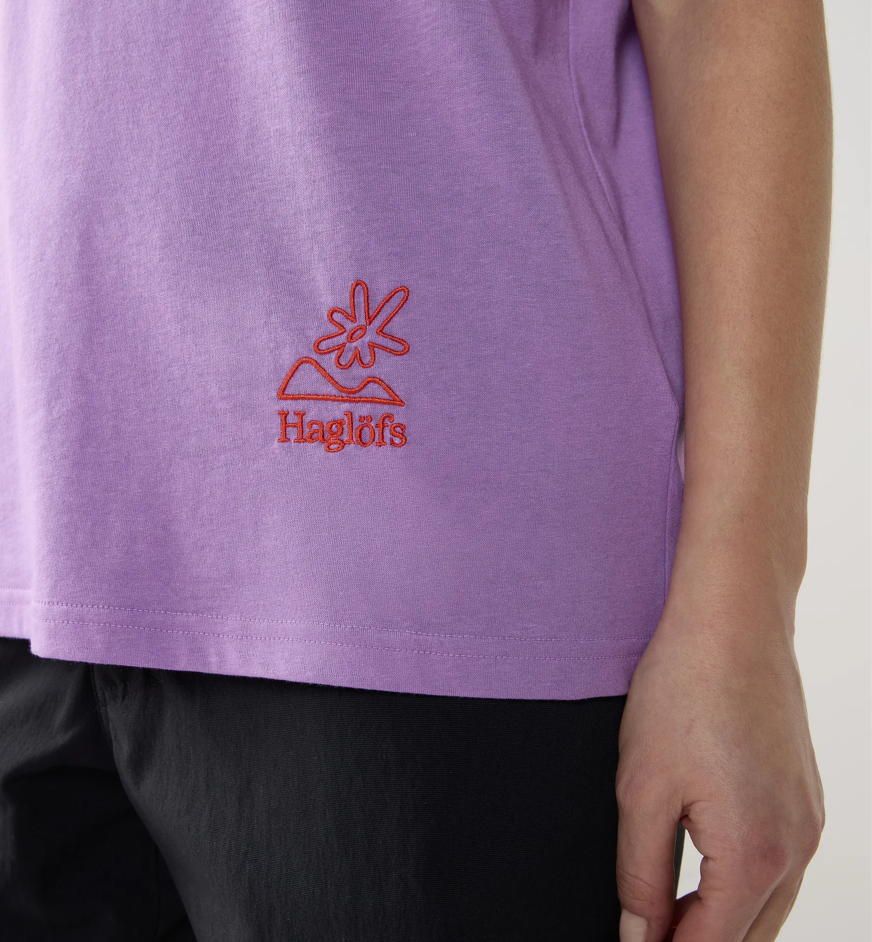Midnattssol Tee Women Purple Ice