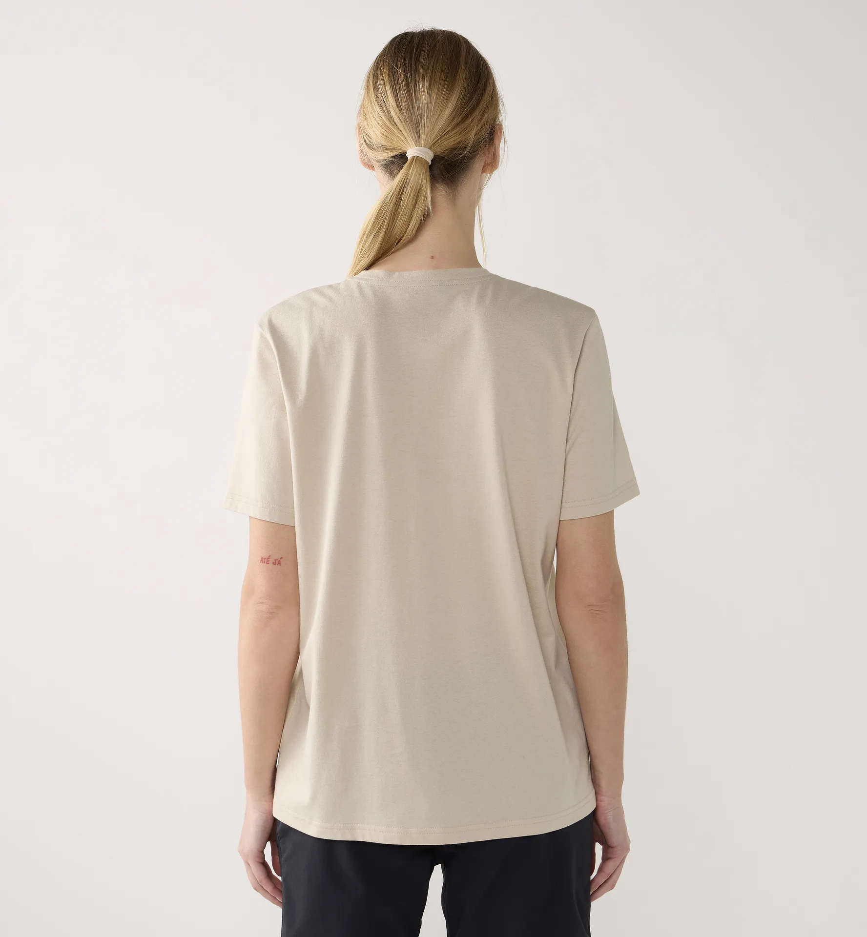 Midnattssol Tee Women Chalk Beige