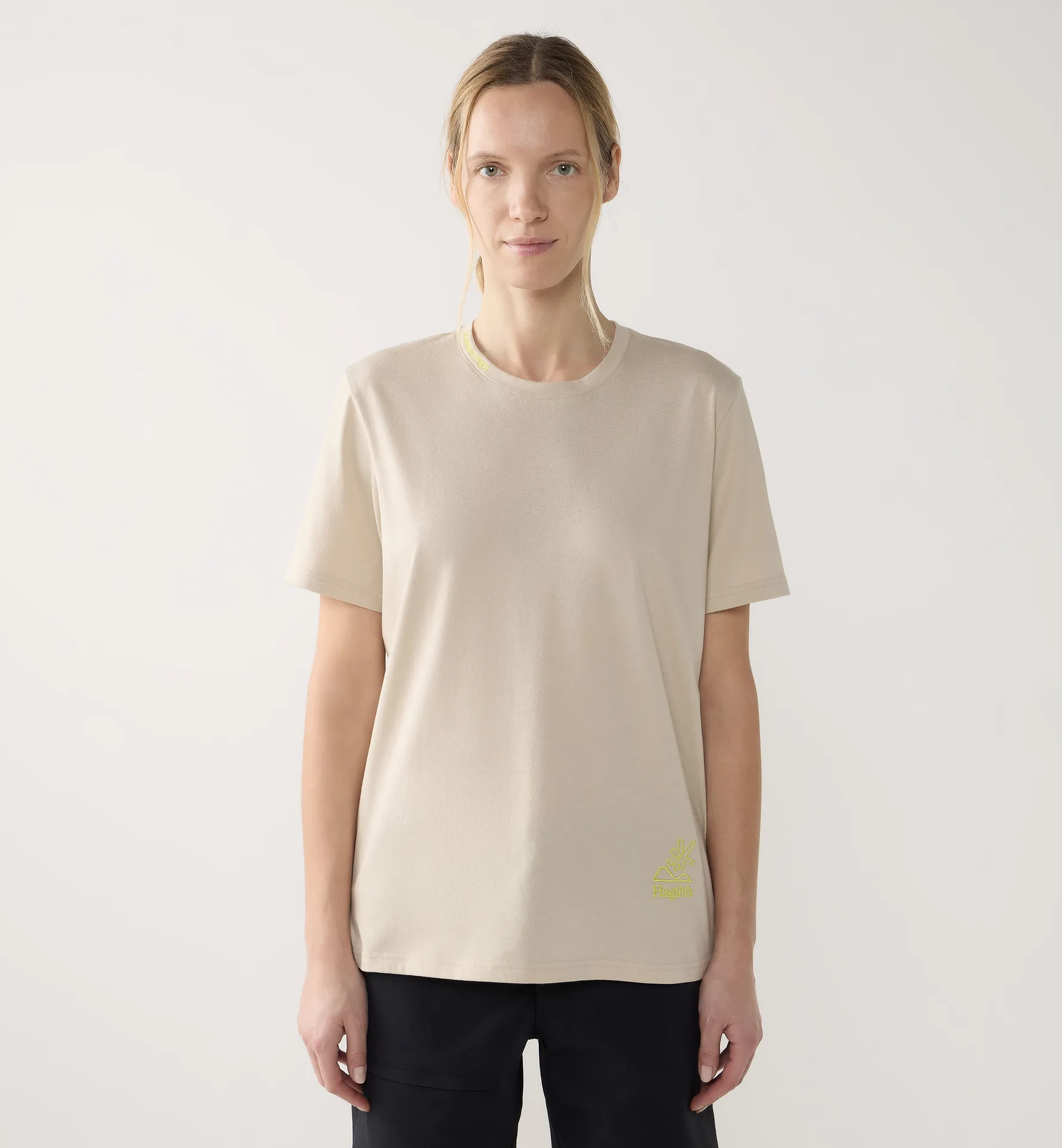 Midnattssol Tee Women Chalk Beige