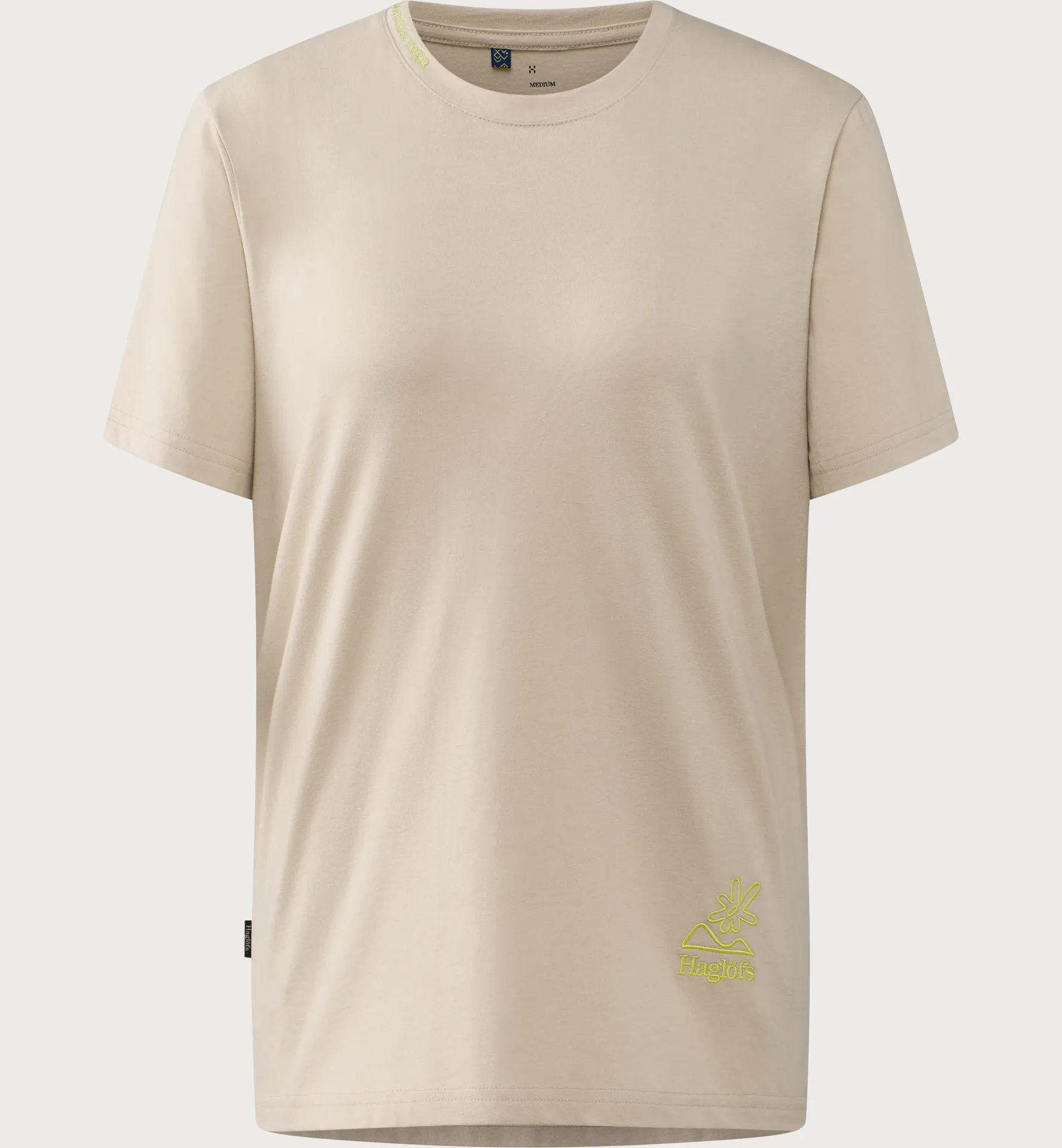 Midnattssol Tee Women Chalk Beige