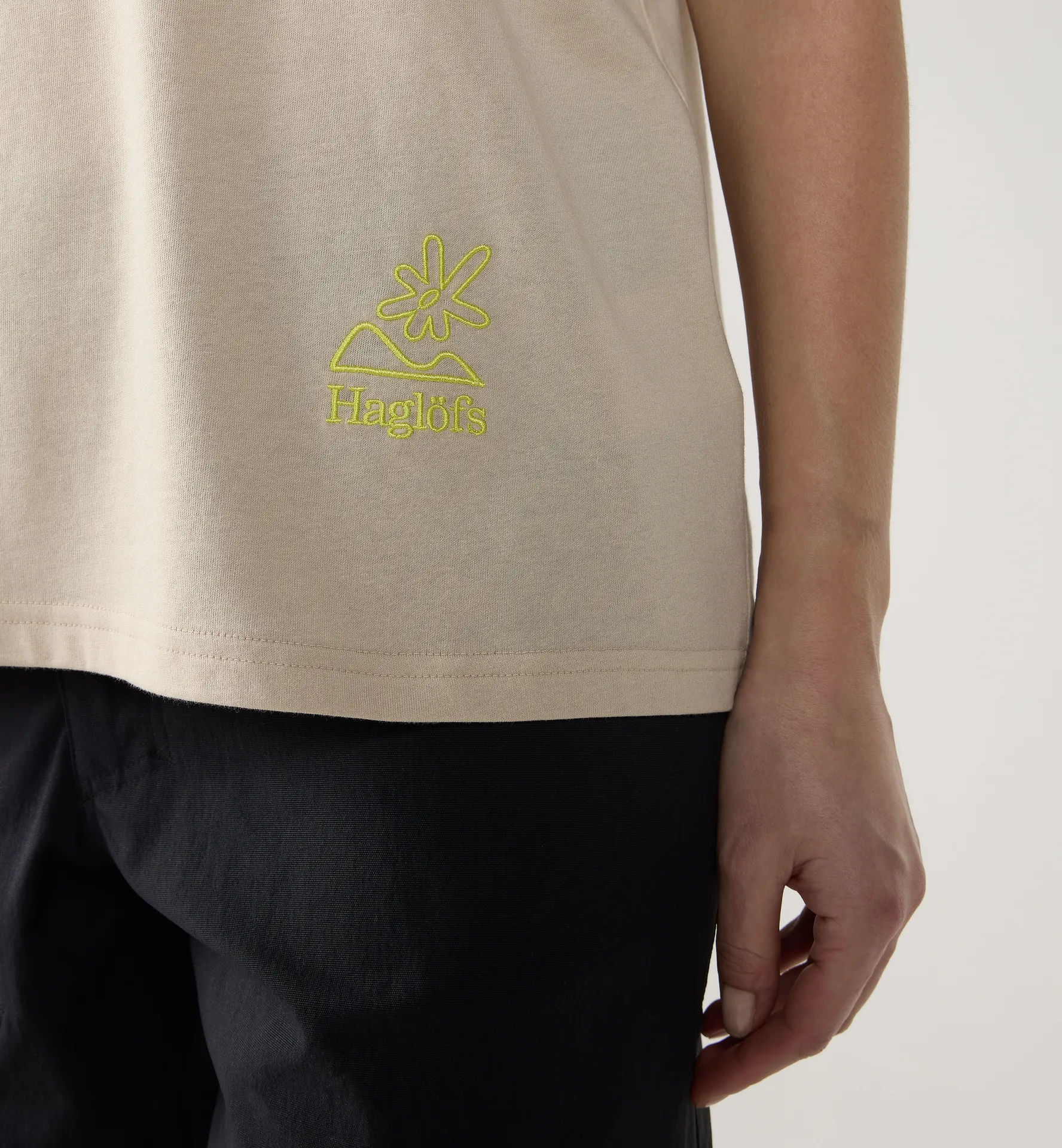 Midnattssol Tee Women Chalk Beige