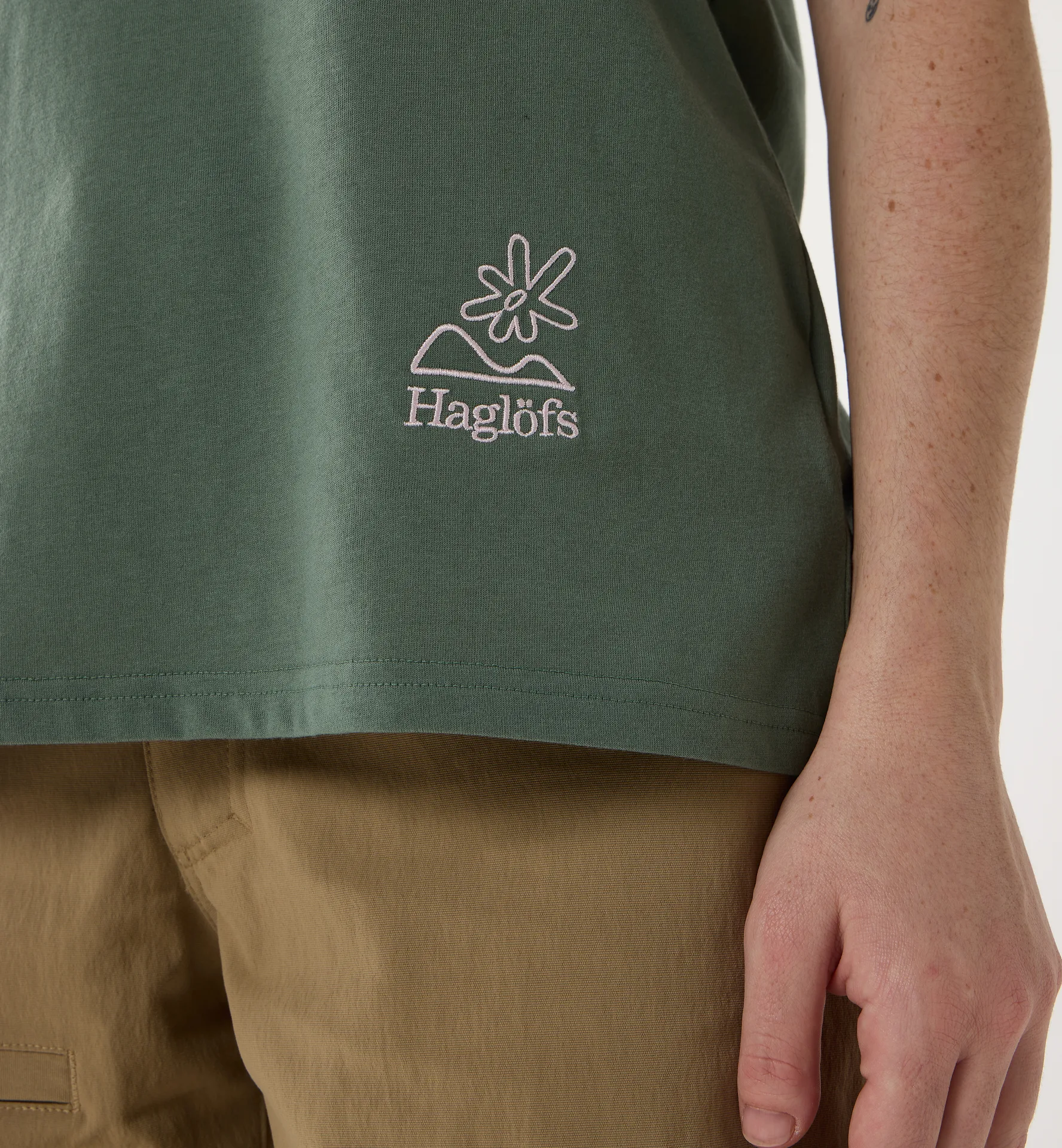 Midnattssol Tee Women Chlorophyll Green