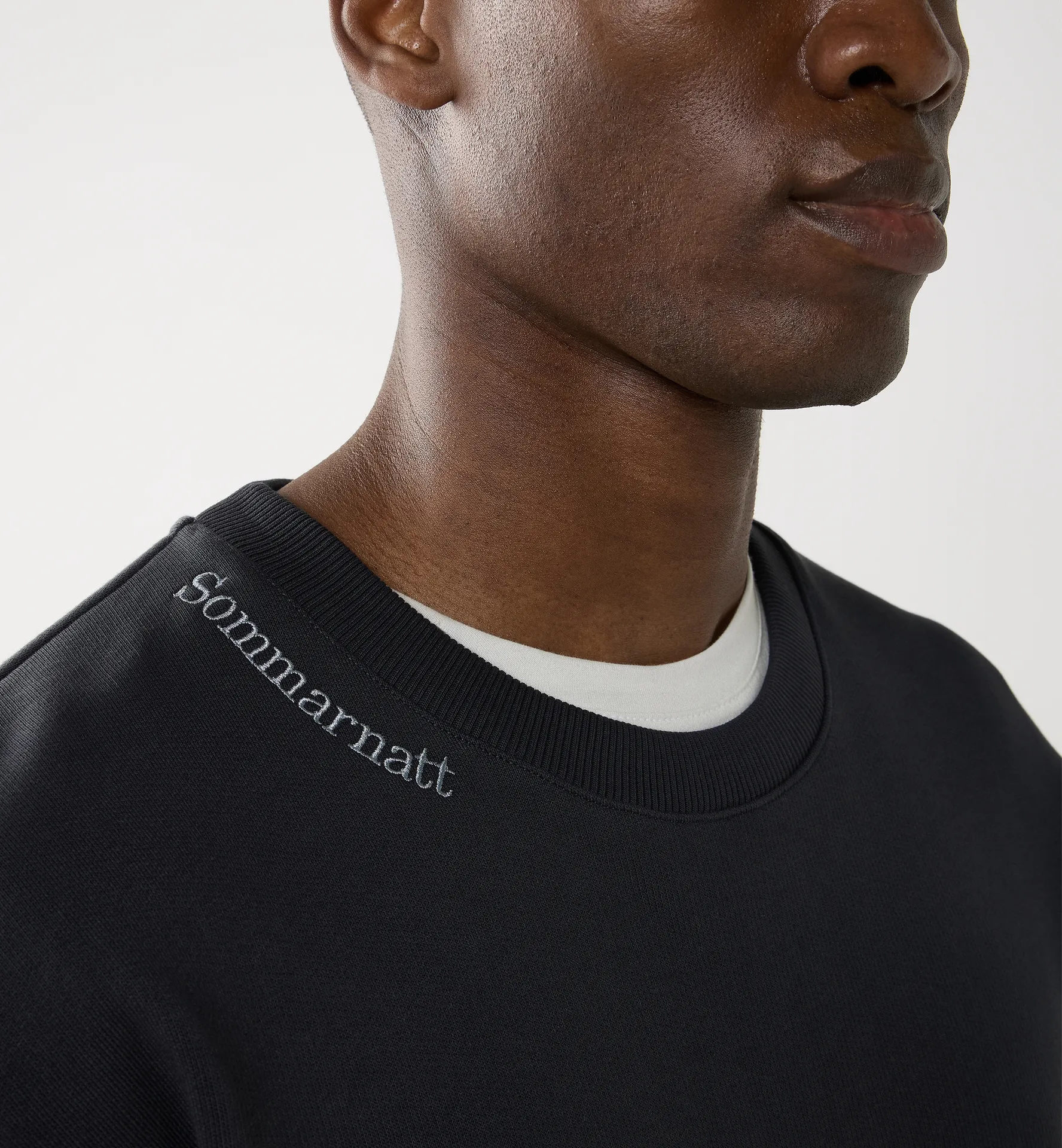 Midnattssol Crewneck Men True Black