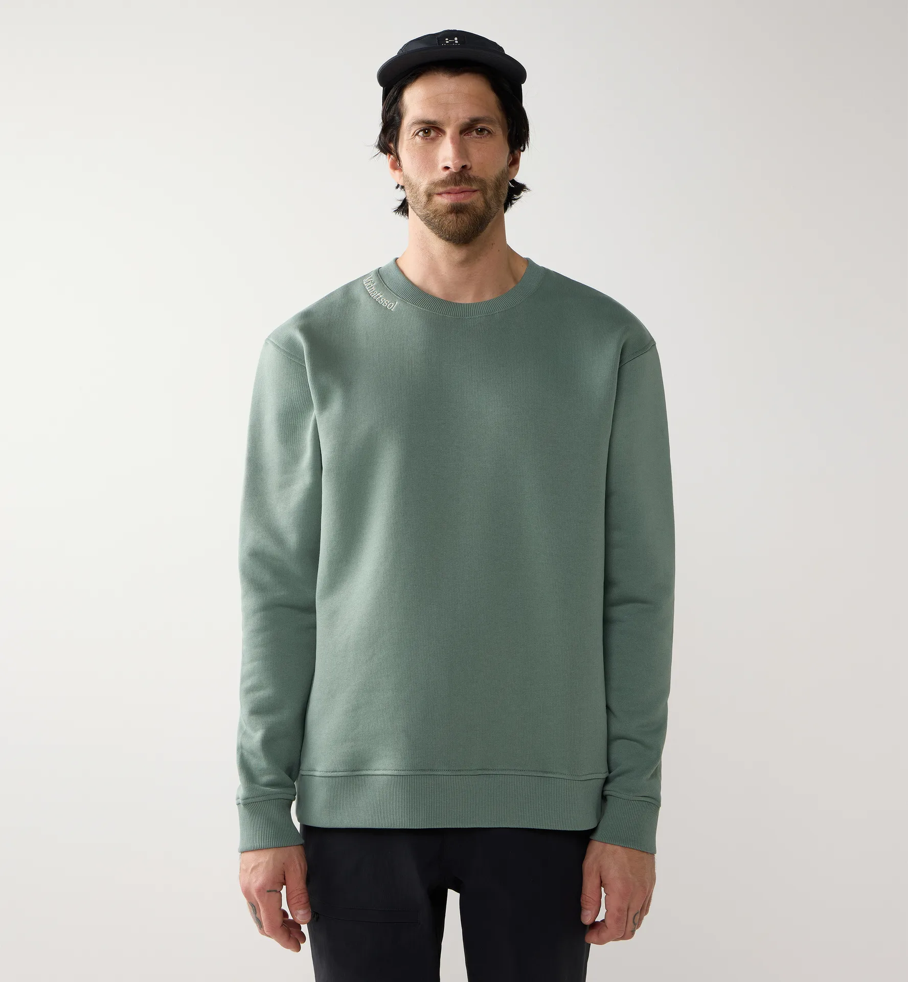 Midnattssol Crewneck Men Chlorophyll Green