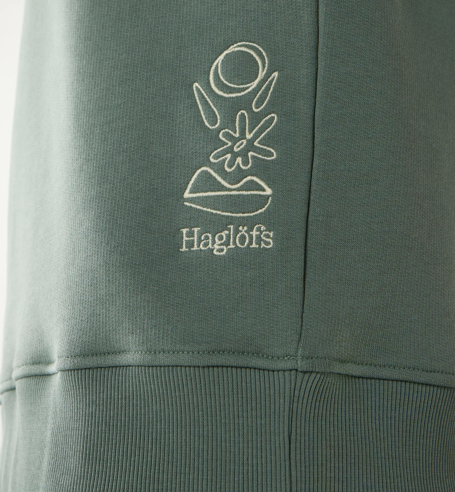 Midnattssol Crewneck Men Chlorophyll Green