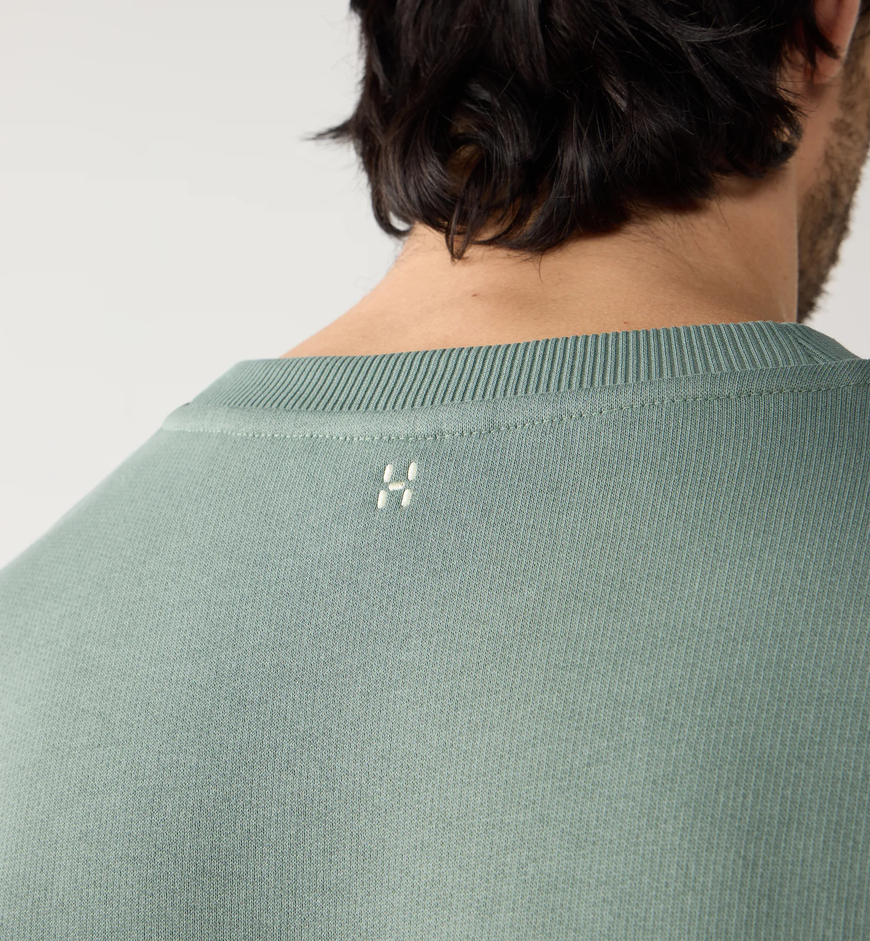 Midnattssol Crewneck Men Chlorophyll Green