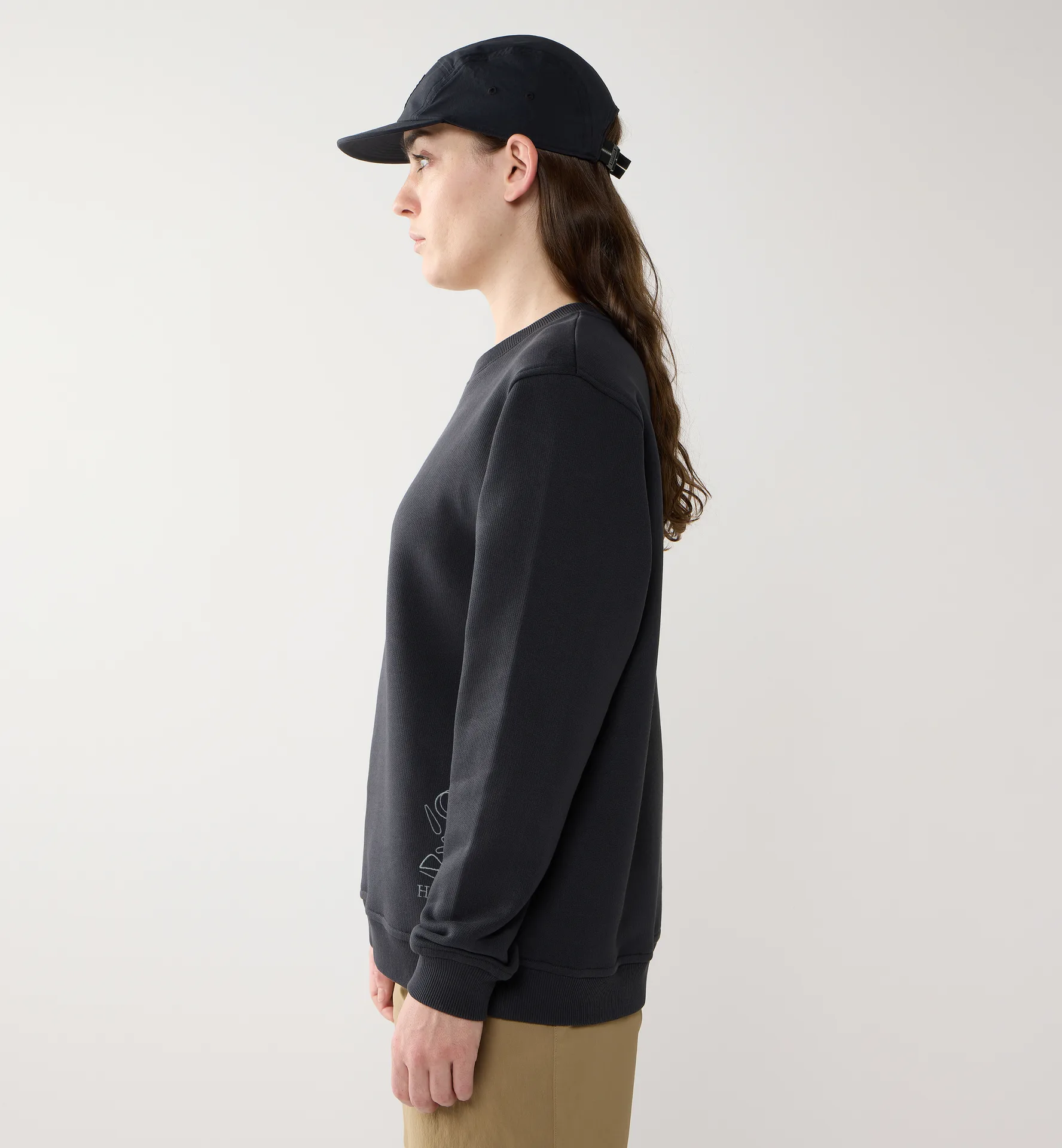 Midnattssol Crewneck Women True Black