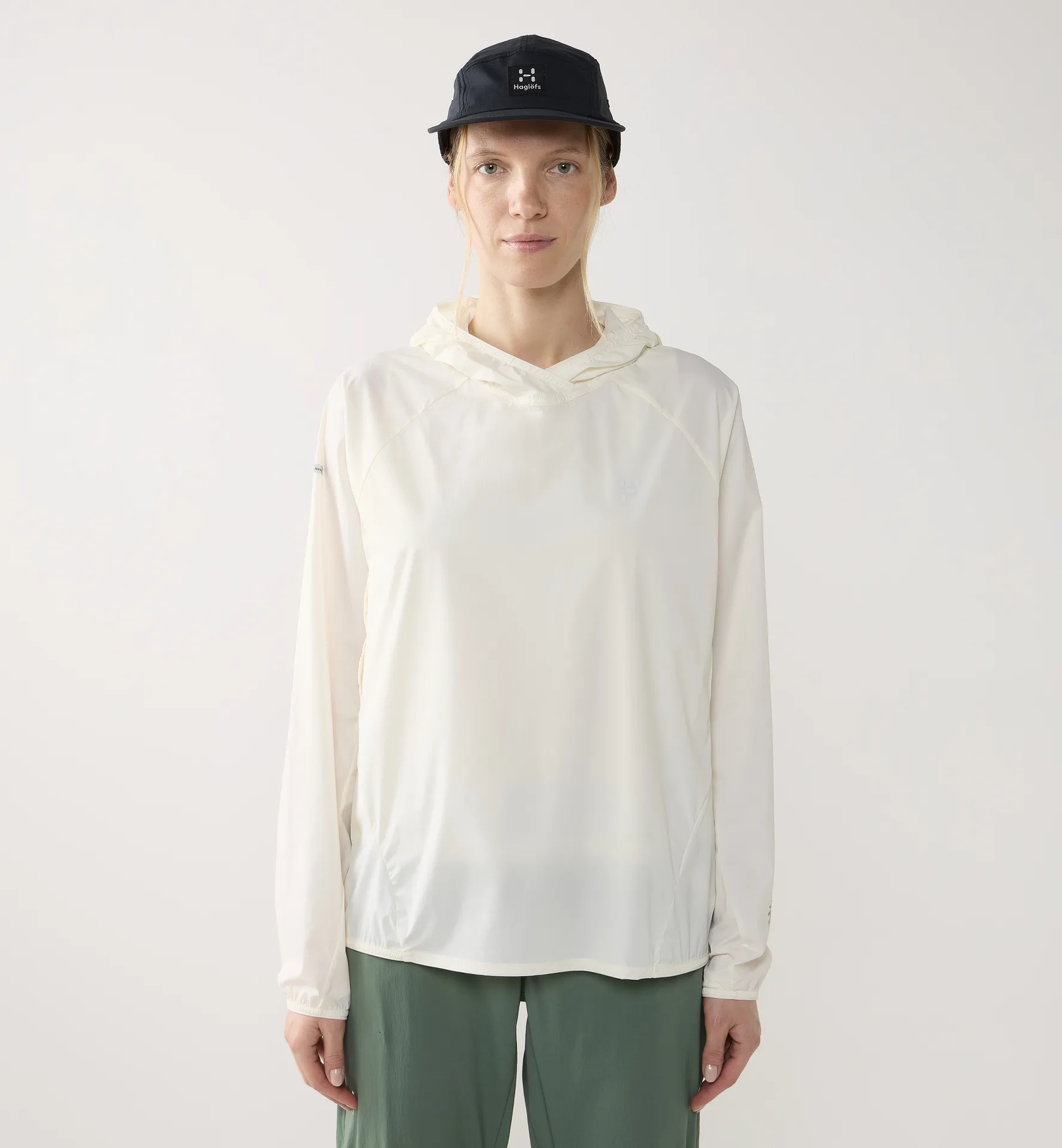 Midnattssol Sunpack Hoodie Women Soft White