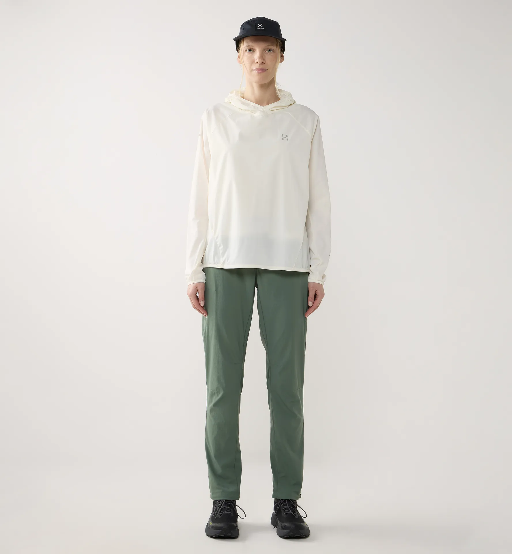 Midnattssol Sunpack Hoodie Women Soft White