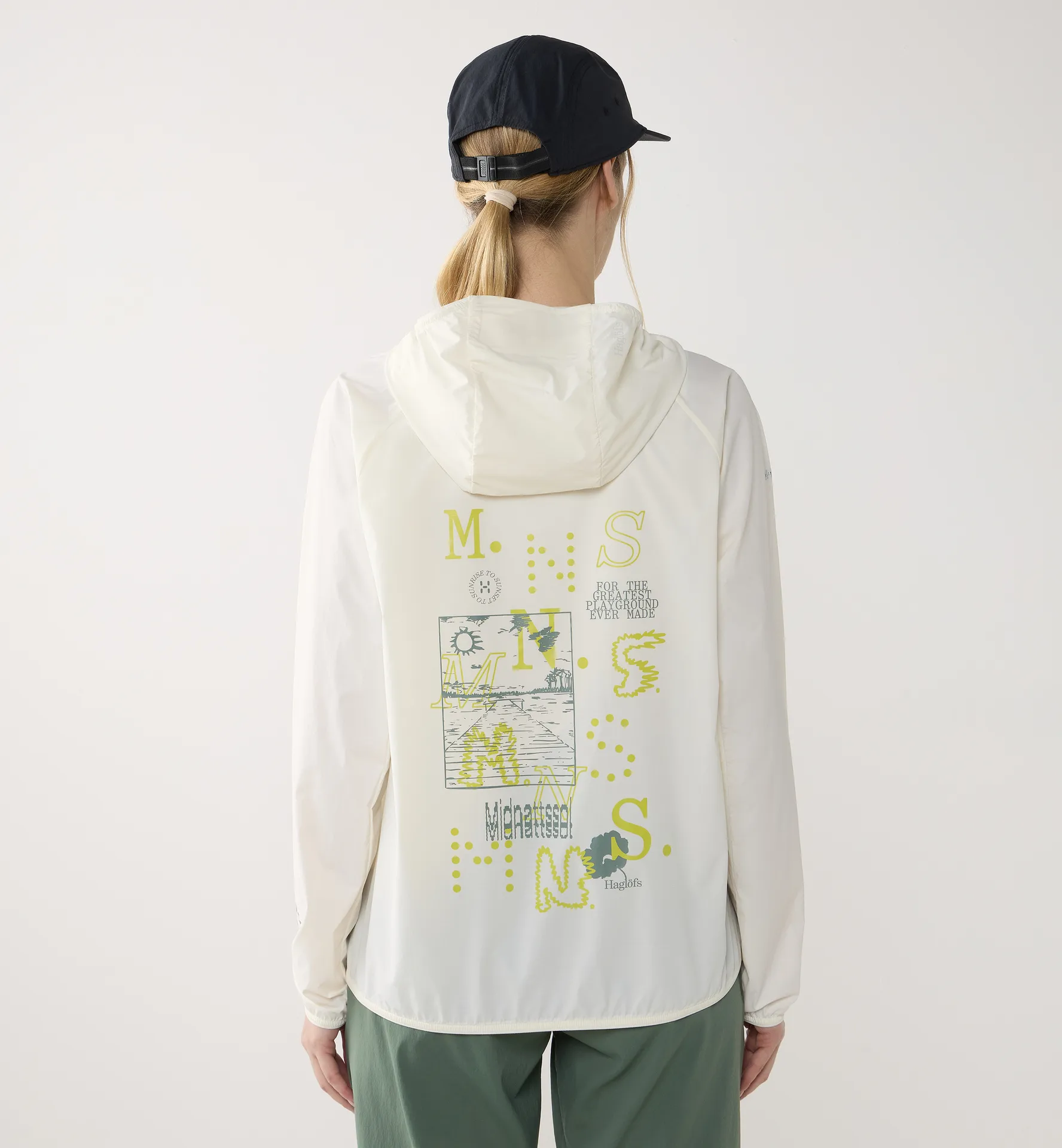 Midnattssol Sunpack Hoodie Women Soft White