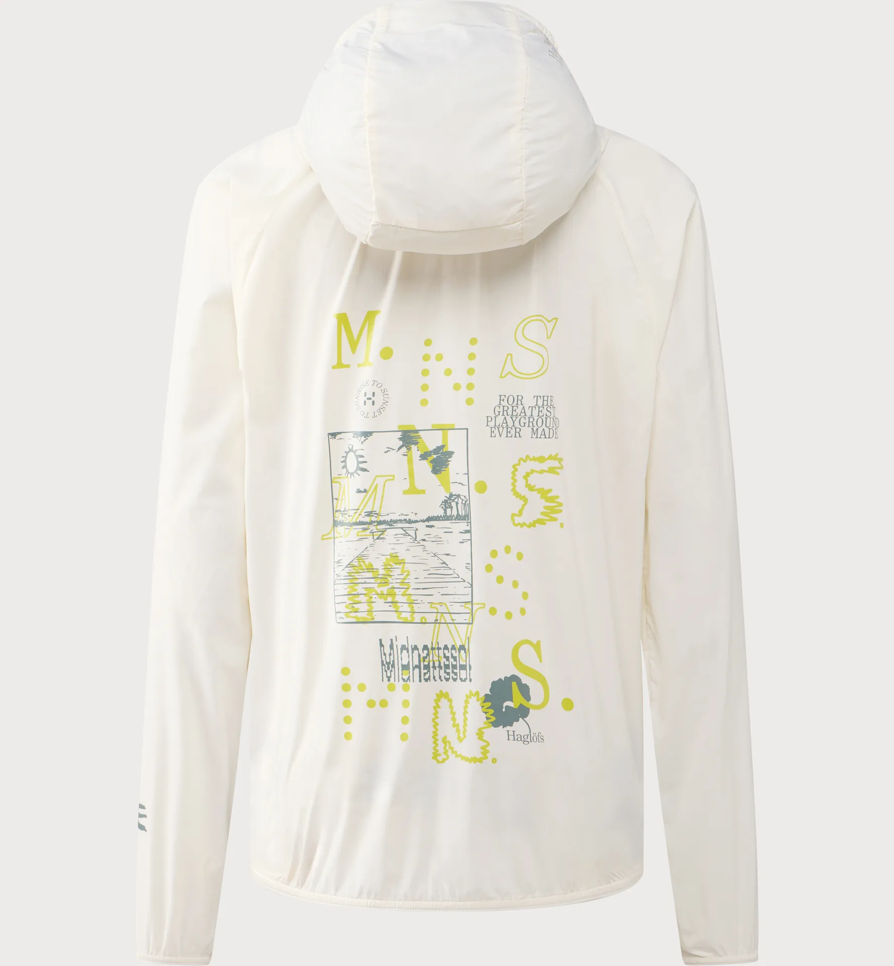 Midnattssol Sunpack Hoodie Women Soft White