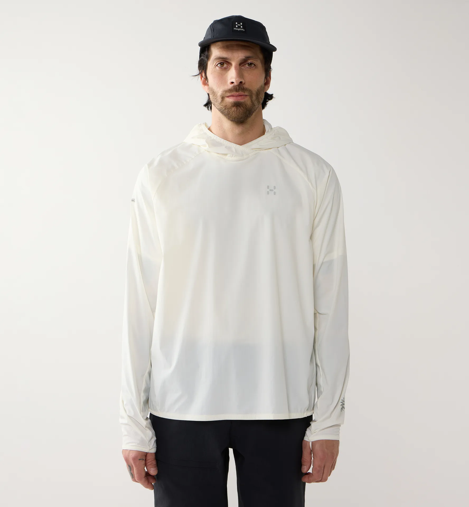 Midnattssol Sunpack Hoodie Men Soft White