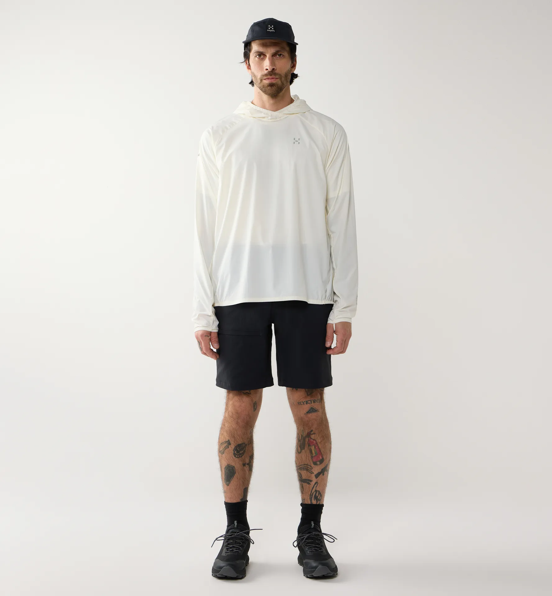 Midnattssol Sunpack Hoodie Men Soft White