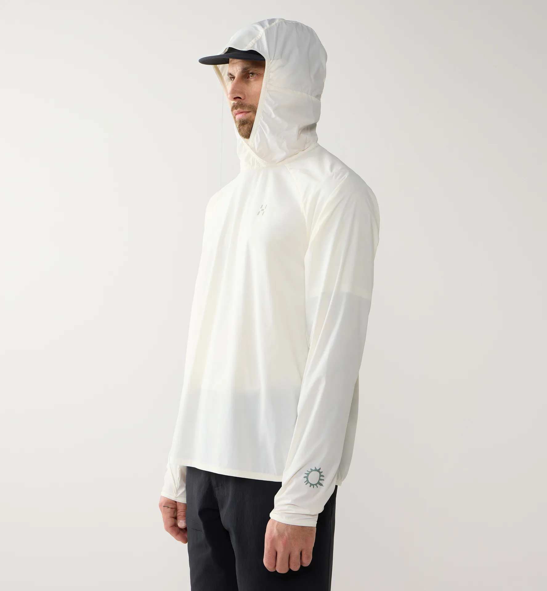 Midnattssol Sunpack Hoodie Men Soft White