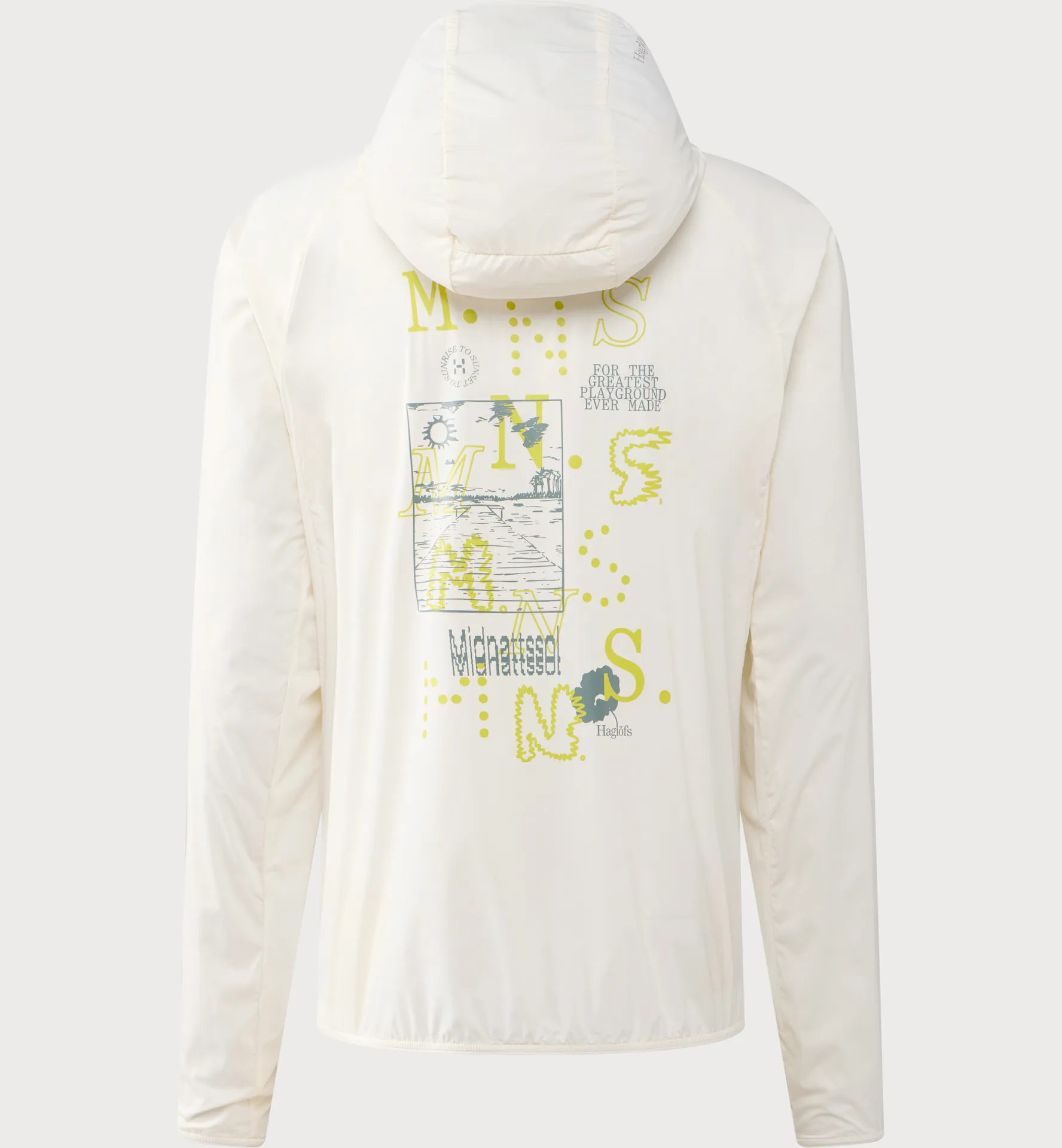 Midnattssol Sunpack Hoodie Men Soft White