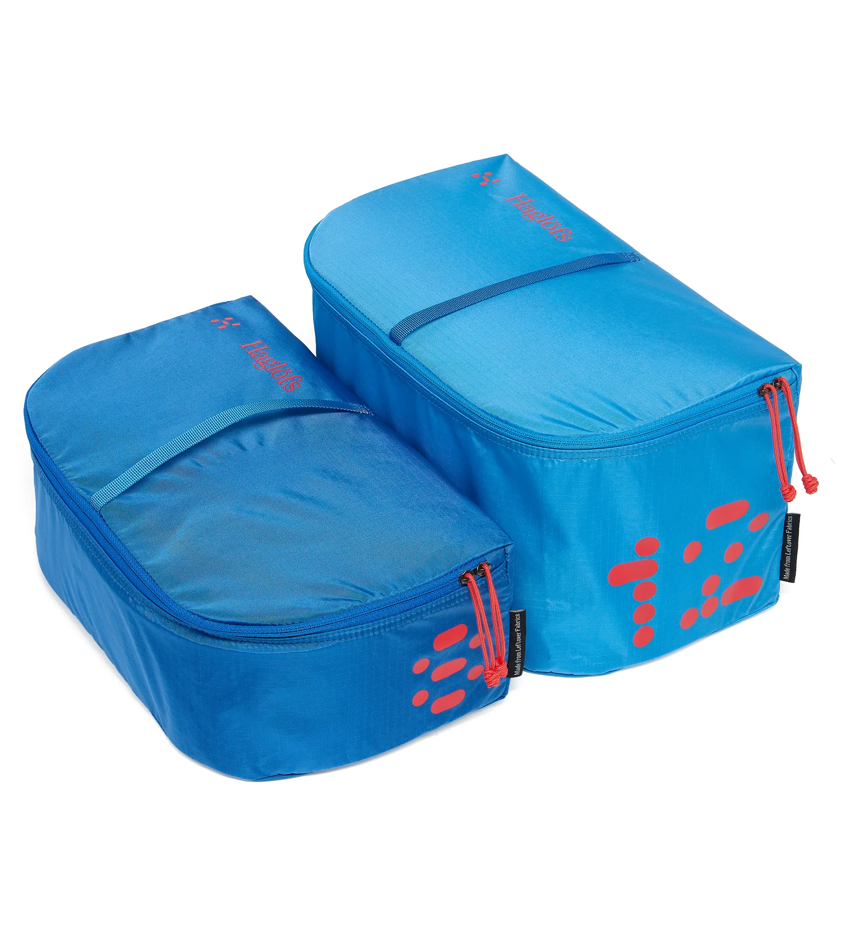 LO Packing cubes Electric Blue and Nordic Blue