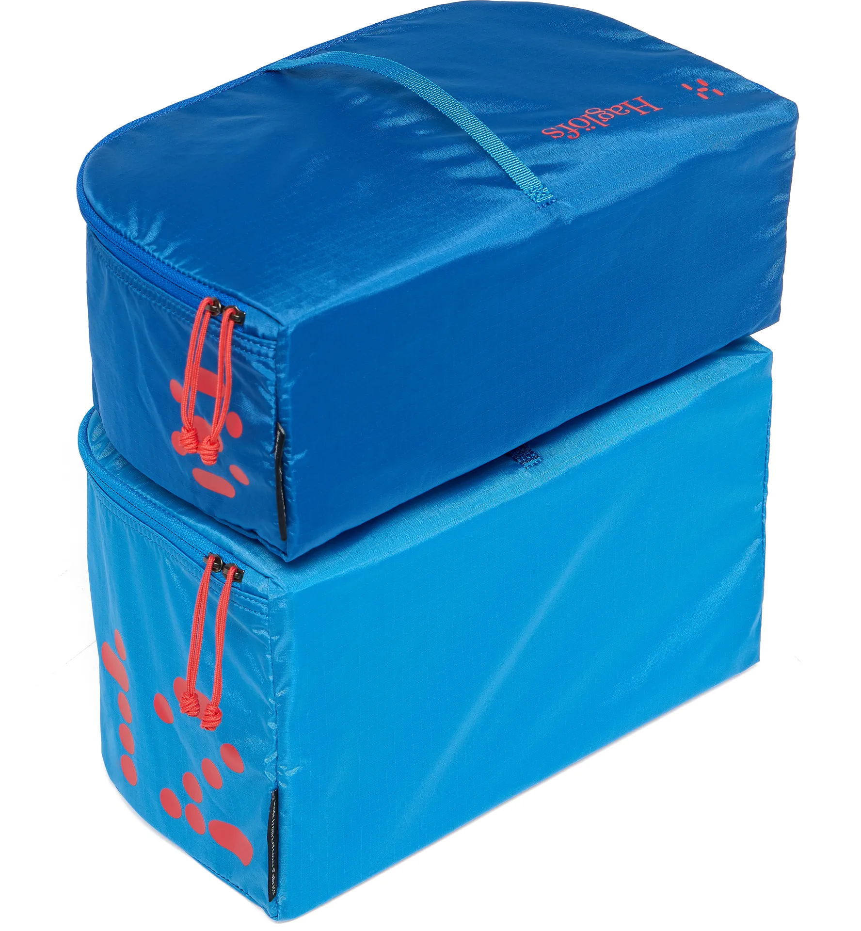 LO Packing cubes Electric Blue and Nordic Blue