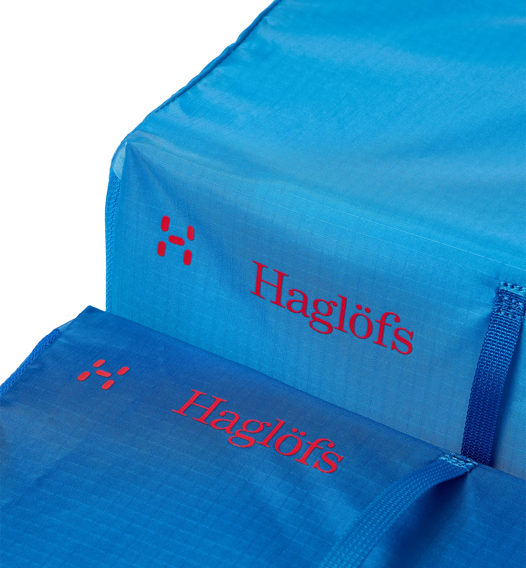 LO Packing cubes Electric Blue and Nordic Blue