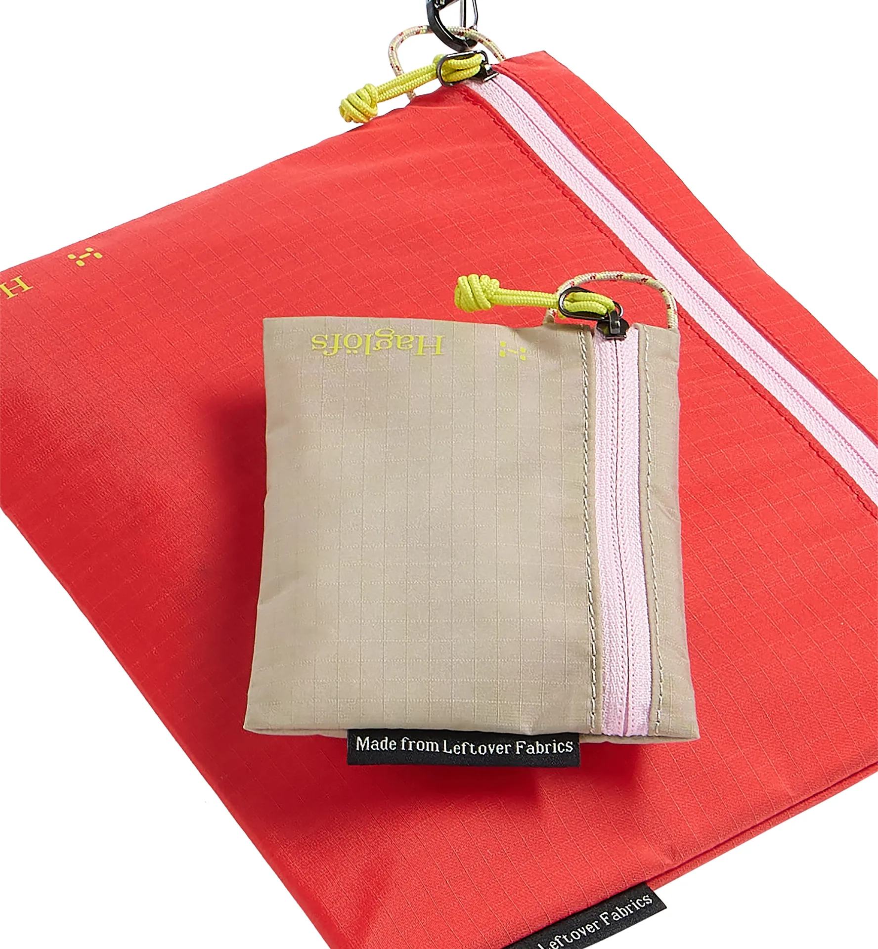 LO Wallets Poppy Red and Chalk Beige