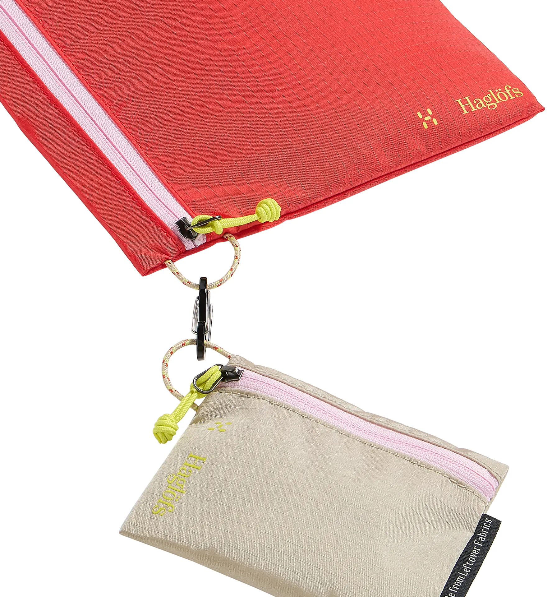 LO Wallets Poppy Red and Chalk Beige