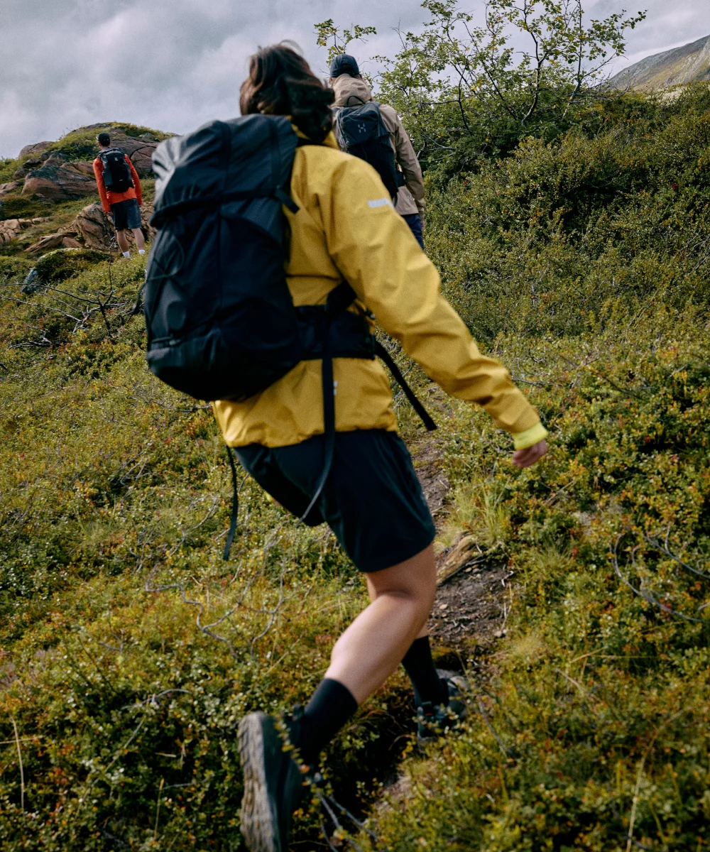 Hiking in the winter