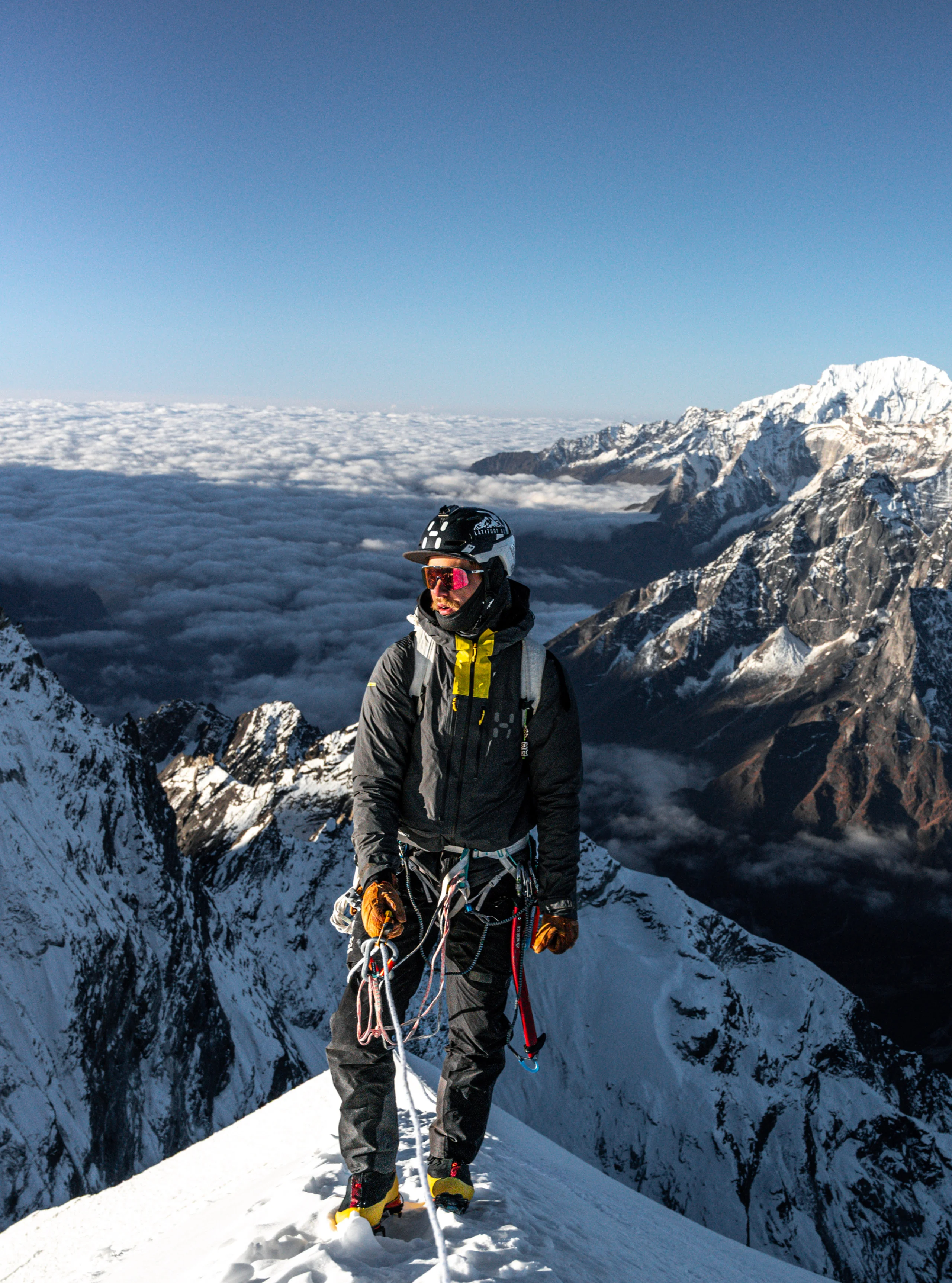 Haglöfs Outsiders by nature Oskar Normelli At the top