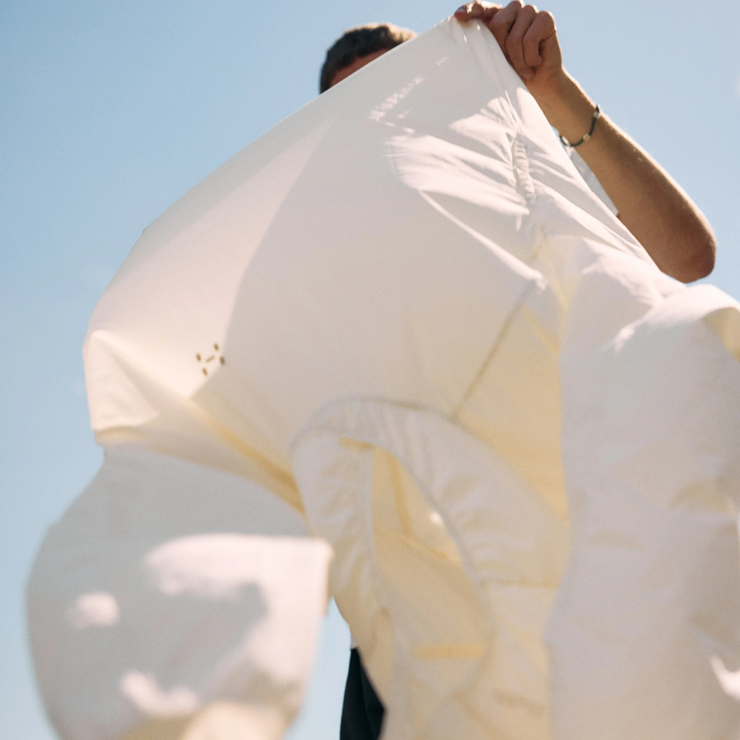 Haglöfs Color story Chlorophyll Soft White Sun packed hood