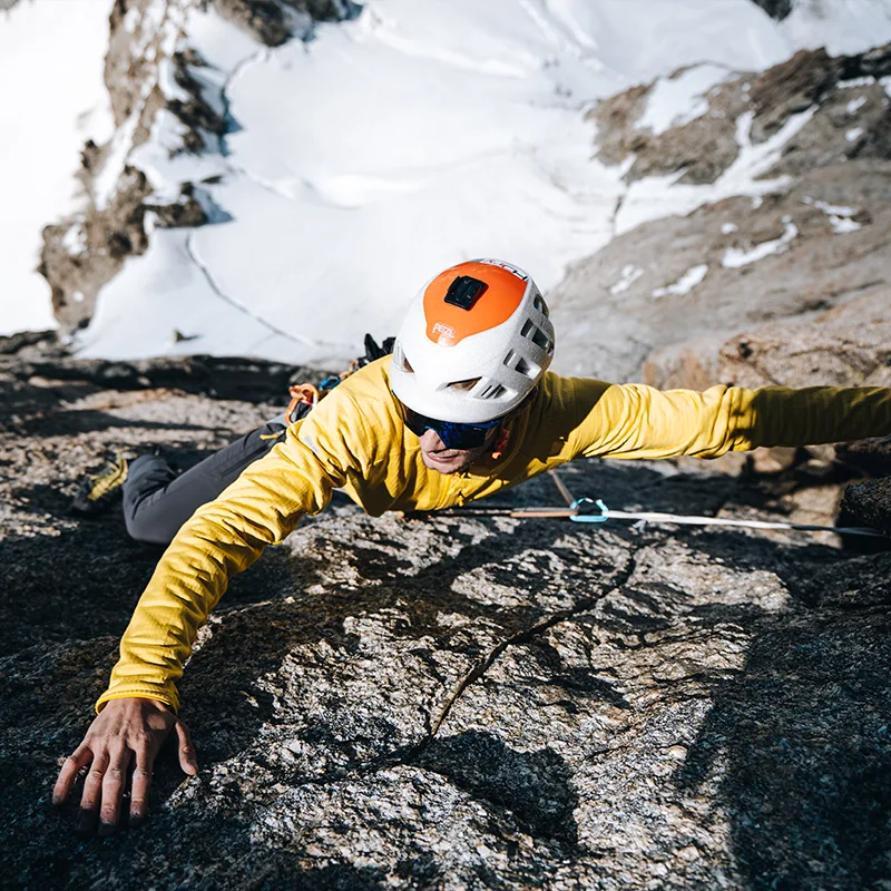 Arthur Poindefert mountain climbing