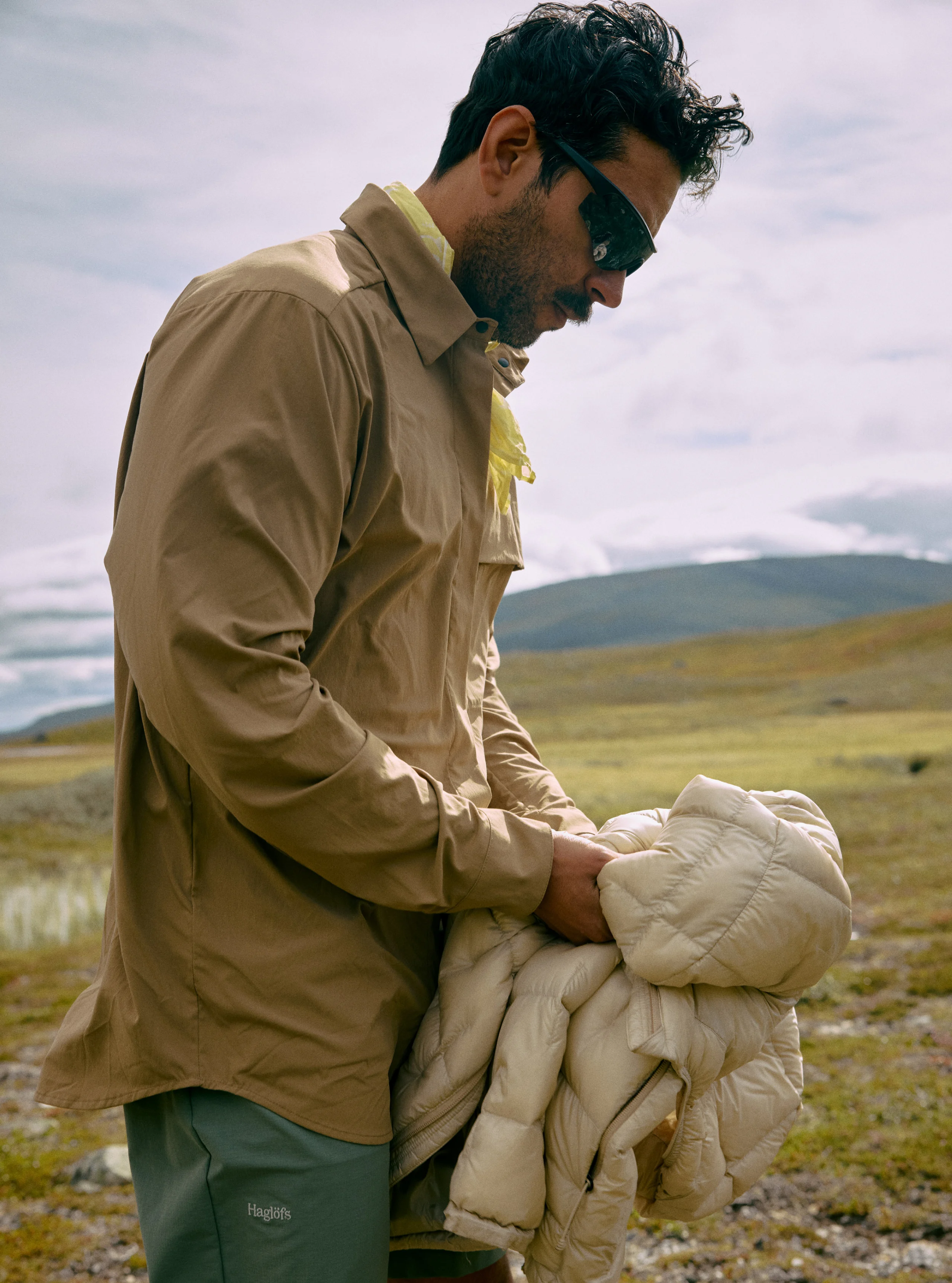 Sparv Proof Anorak Women | Mint stone/Thyme green | Outlet