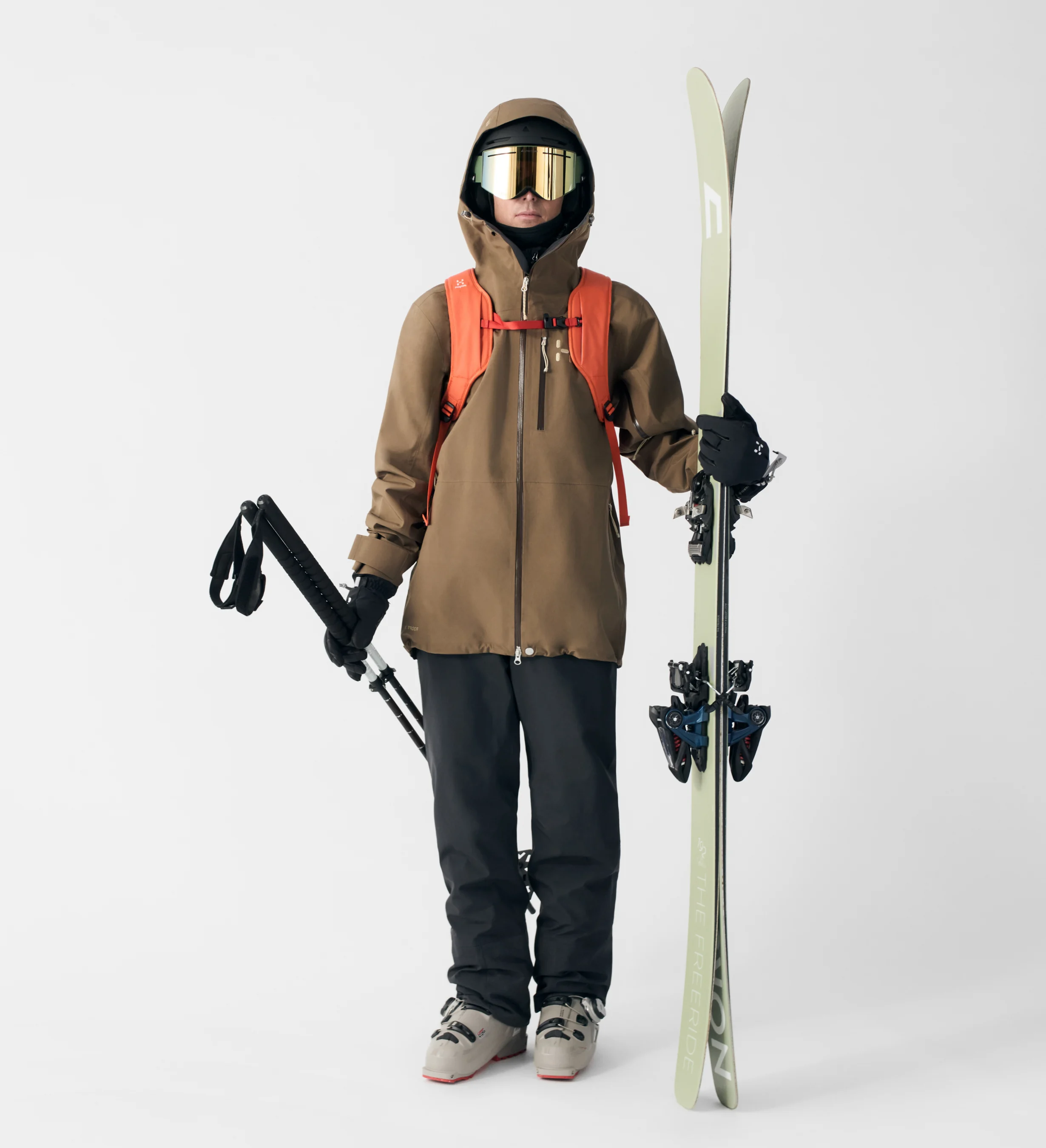 FW25 Alper Proof Black Pants model