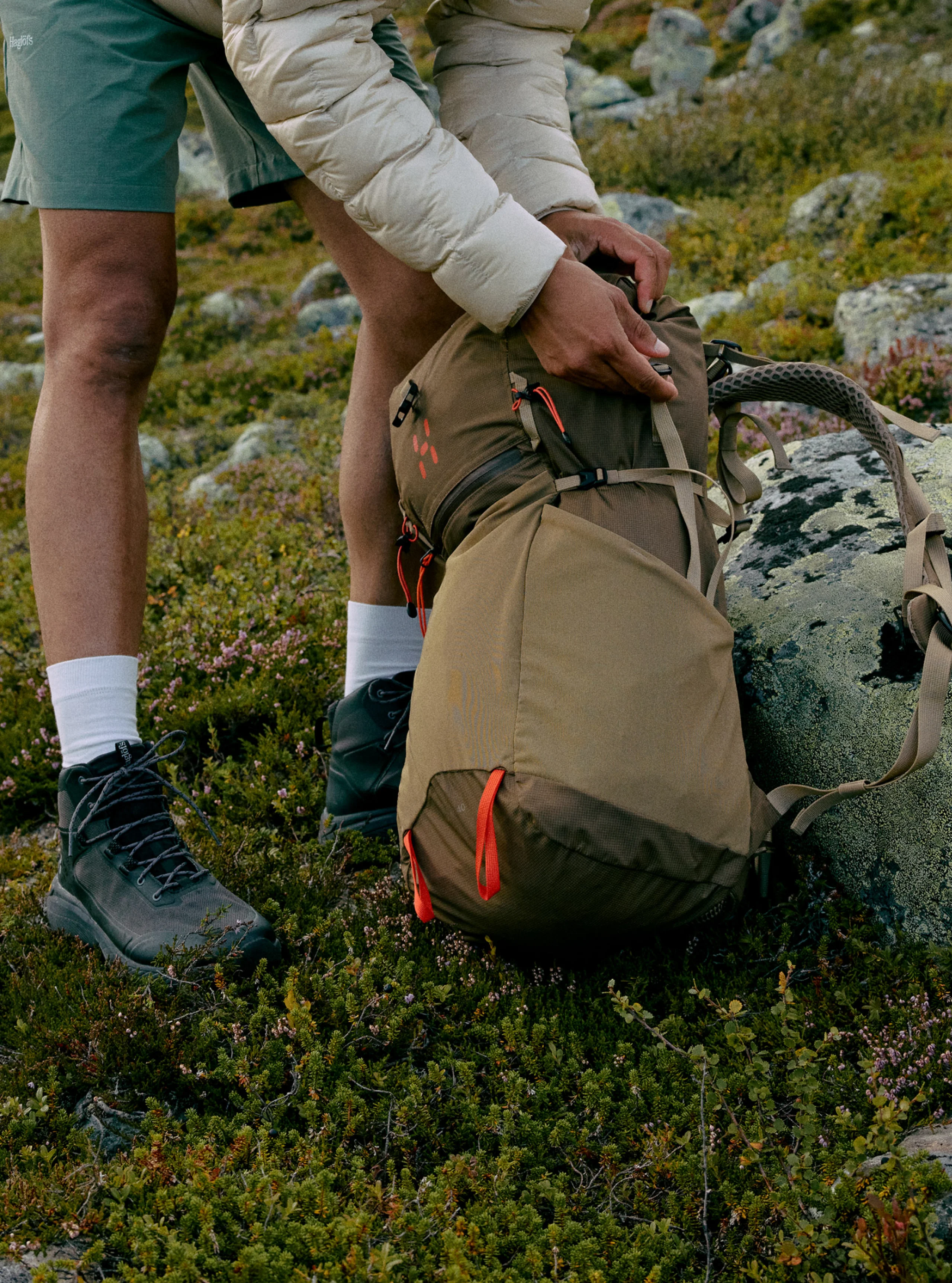 Haglöfs Hiking Essentials for the path ahead Magma Roll-top 40 WR