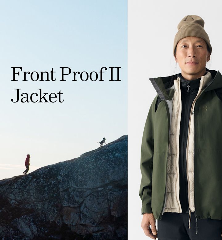 Front proof shell jacket