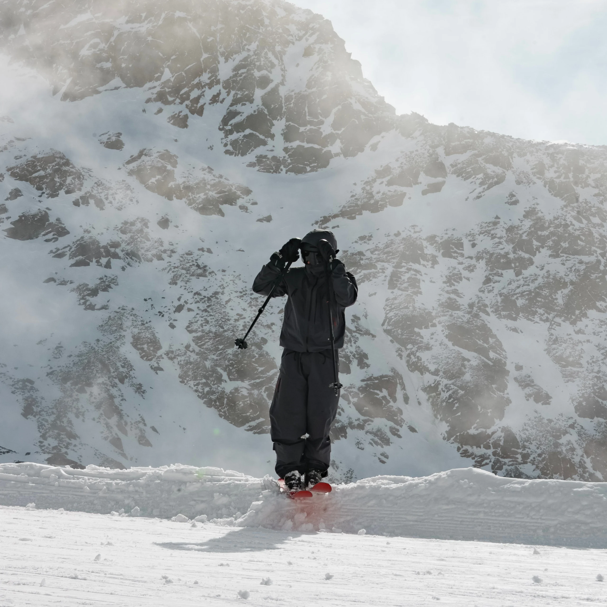 Haglöfs FW25 1000 Skis x Haglöfs | Limited Edition Freeskiing Kit Mountain ridge