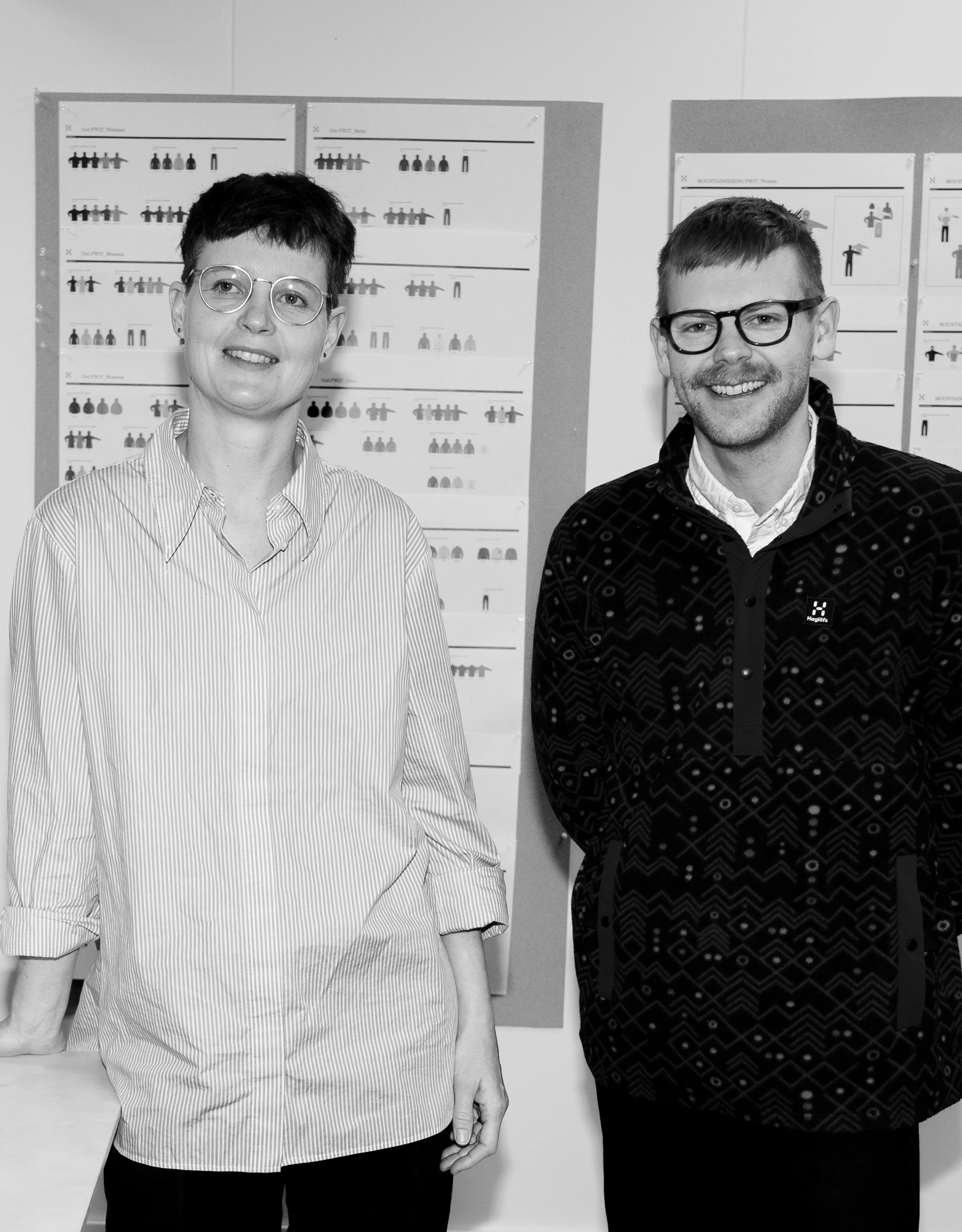 The inventors of Haglöfs Team SWE Olympic games mitten