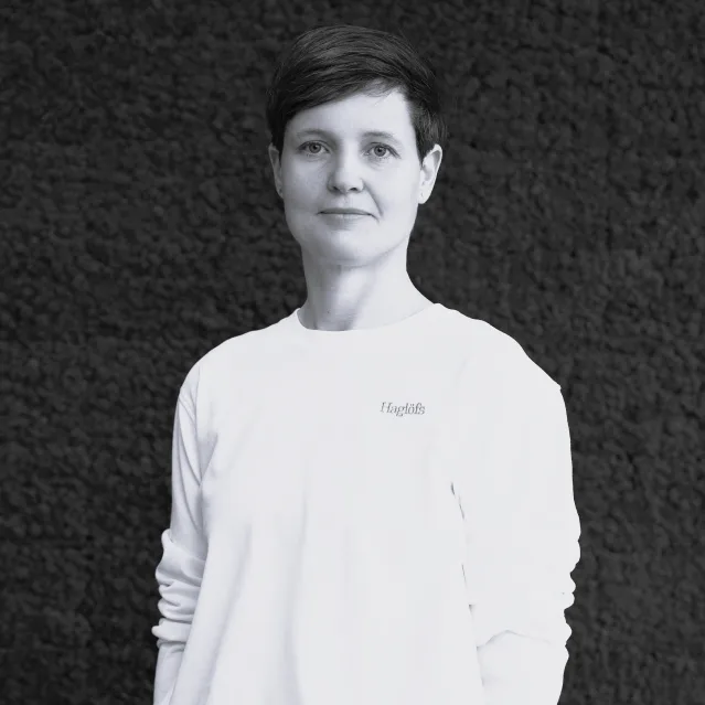 Imgae of Eva Weiss, employee at Haglöfs.