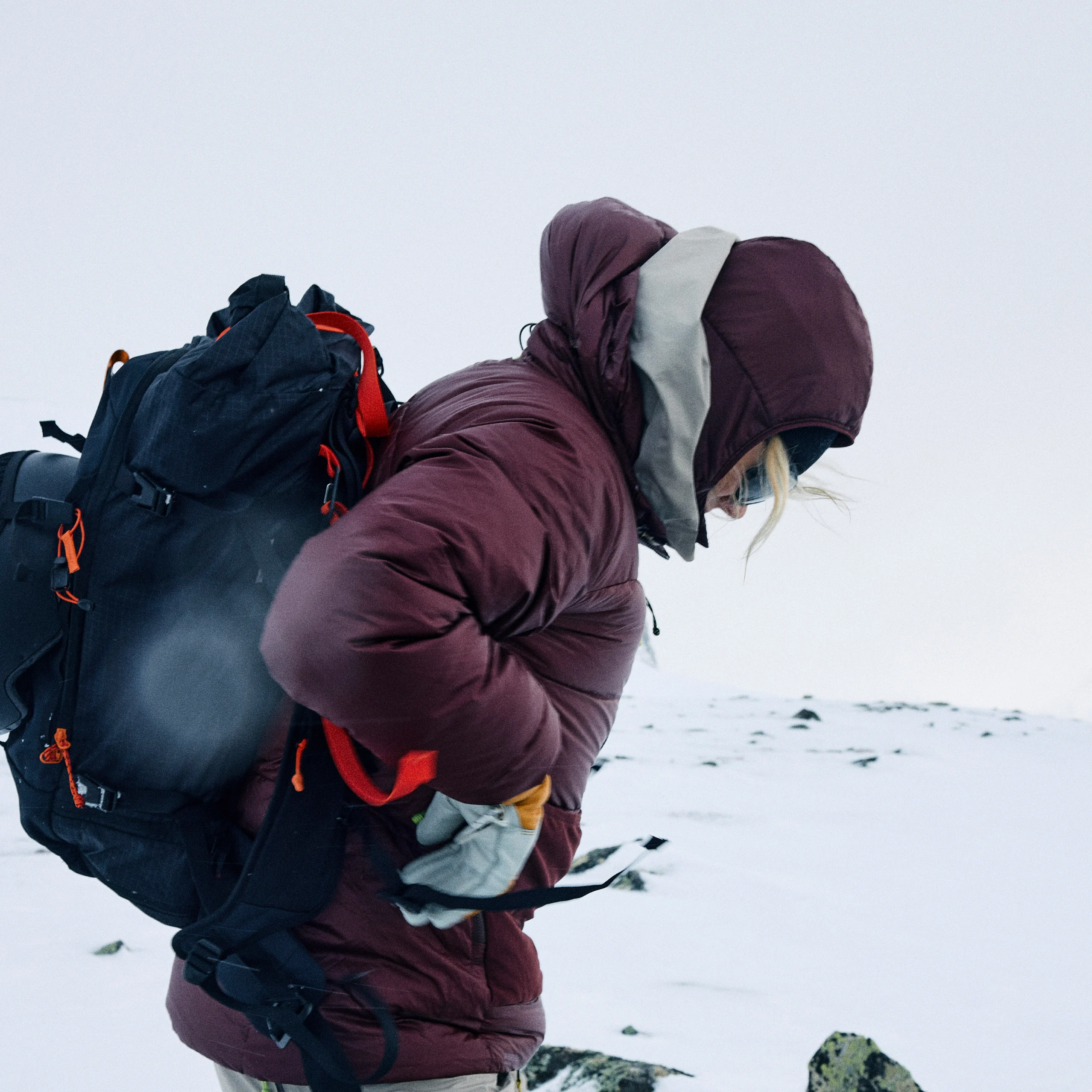 FW26 Color story | Fall/winter 2026 Tembeling earth Maroon trail Jacket