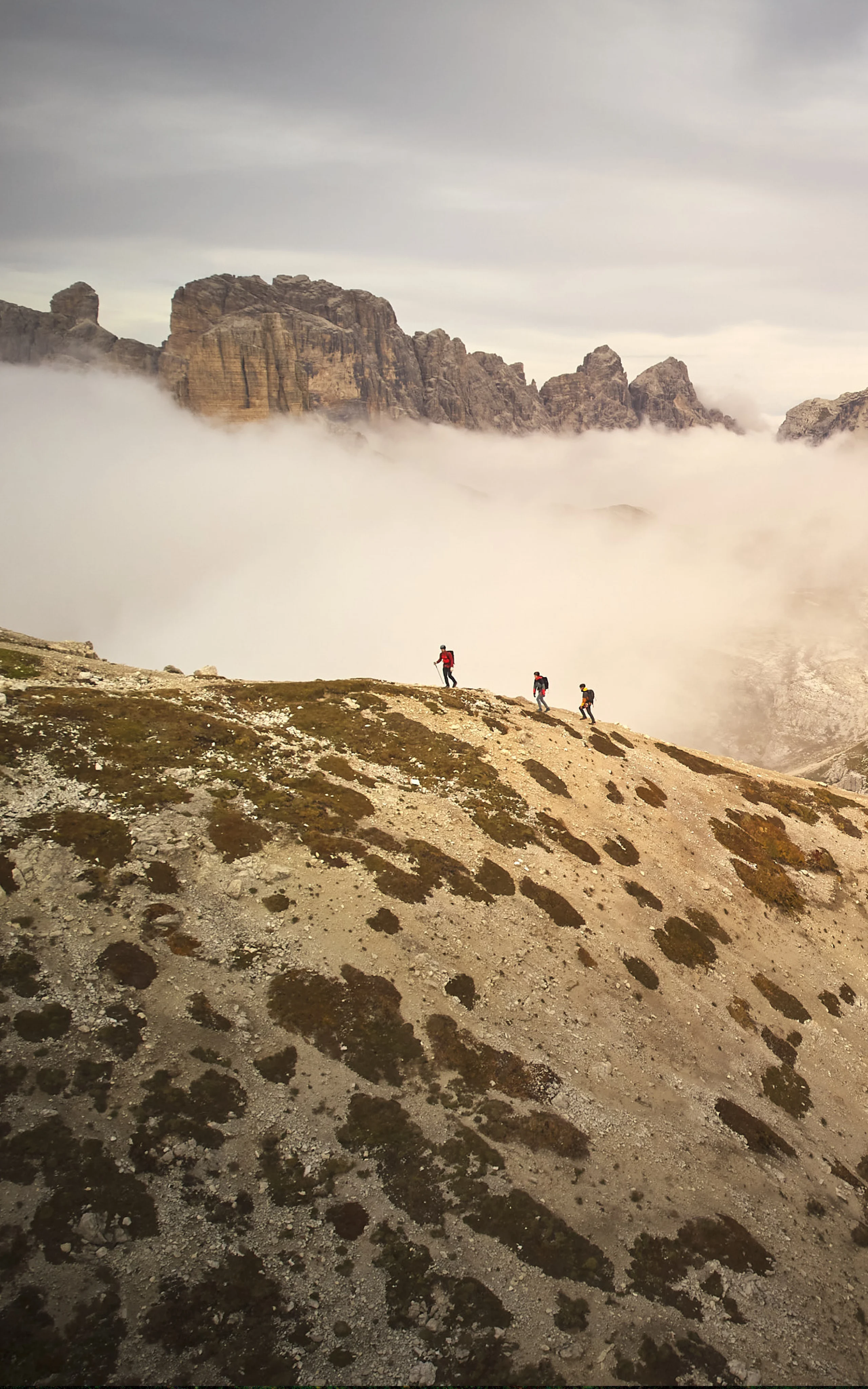 Haglöfs Membership benefits Hiking on a mountain ridge