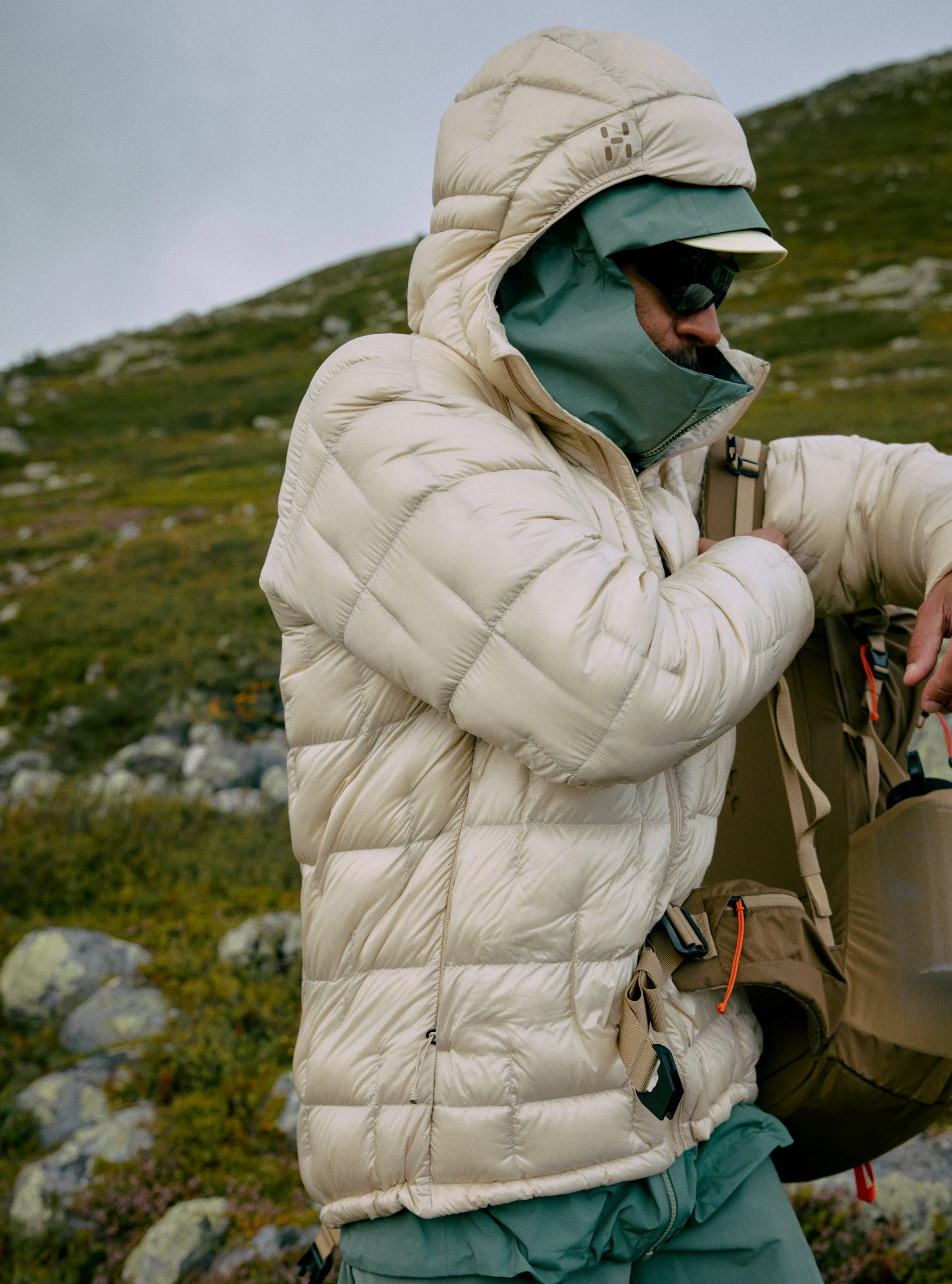 Haglöfs Hiking Essentials for the path ahead Hede Down Hood