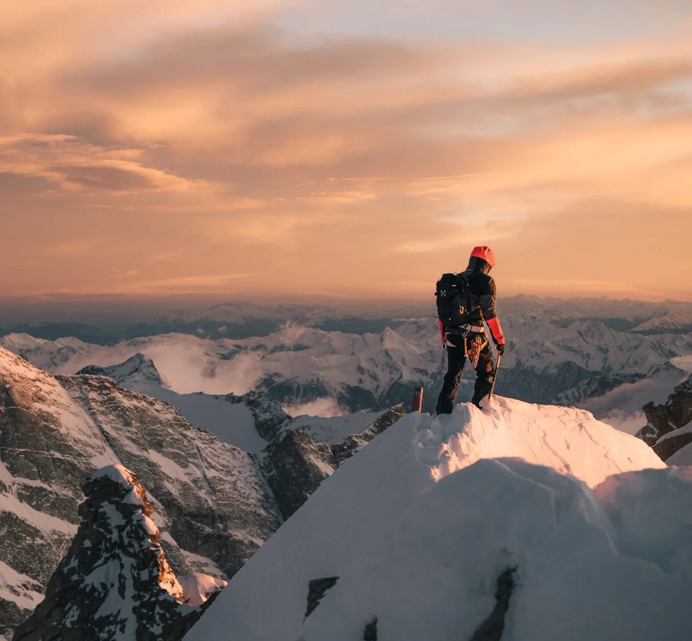 View from the mountain top