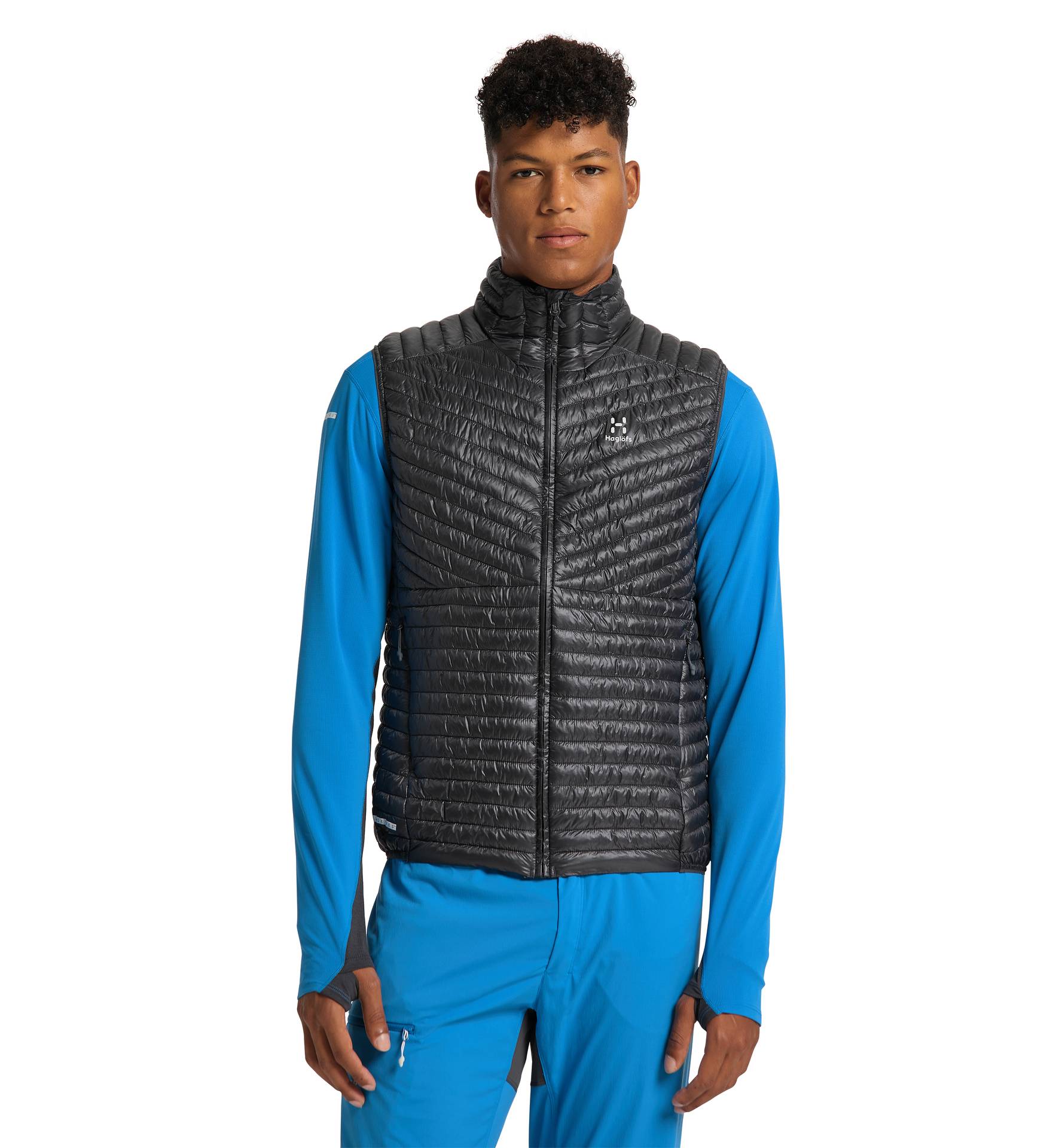 L.I.M Mimic Vest Men Magnetite