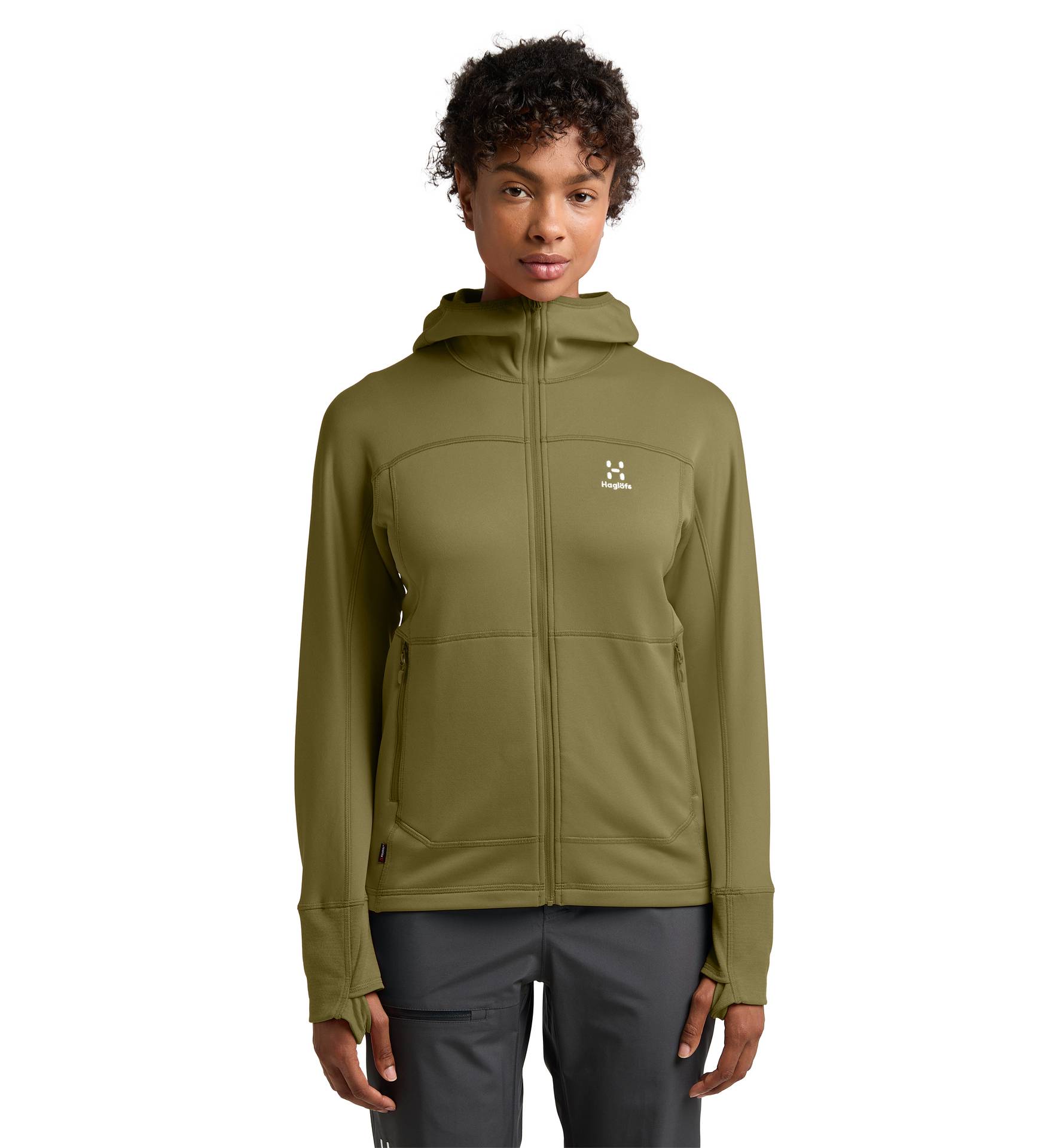 Betula Hood Women Olive Green