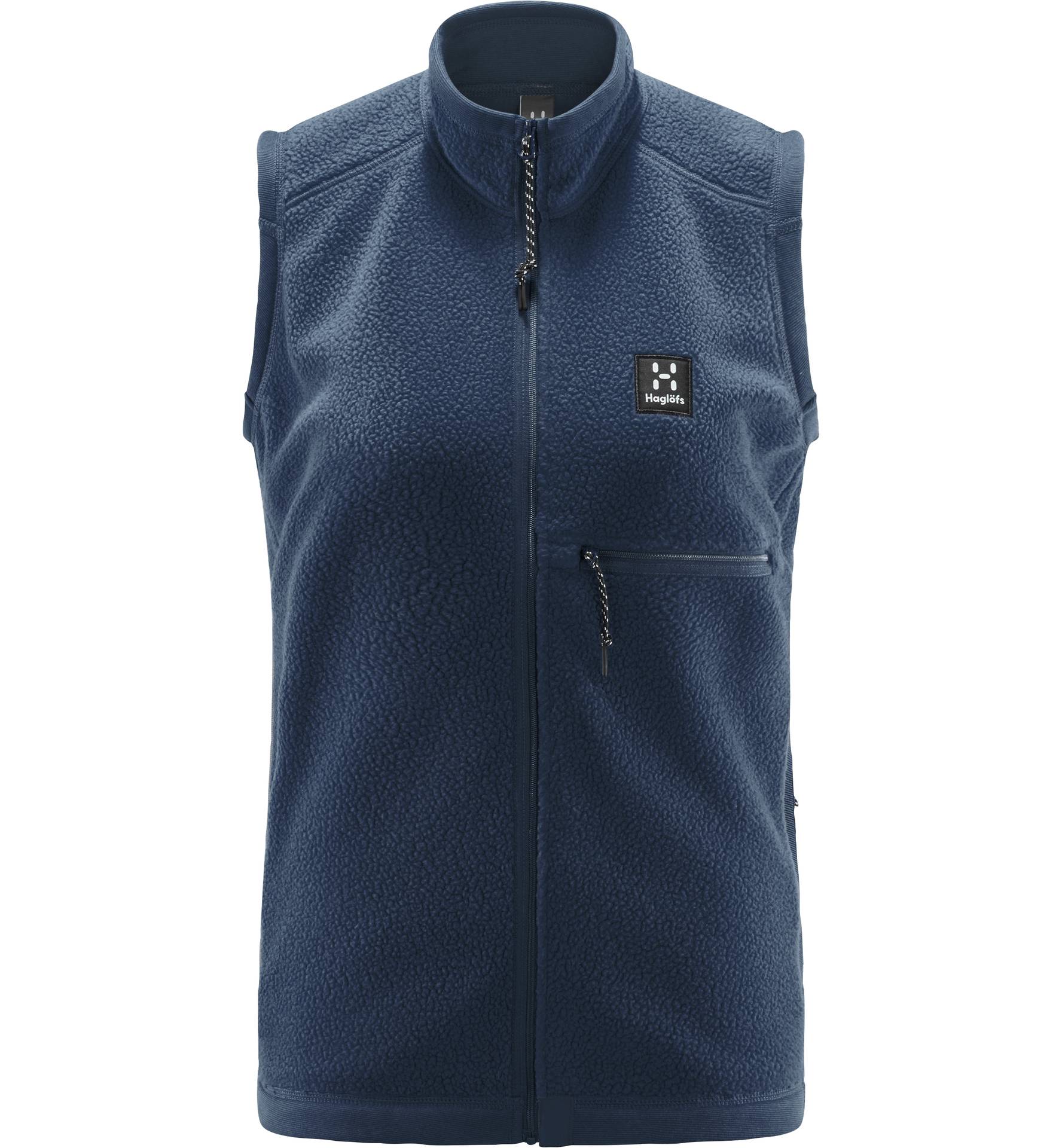 Malung Pile Vest Women Tarn Blue