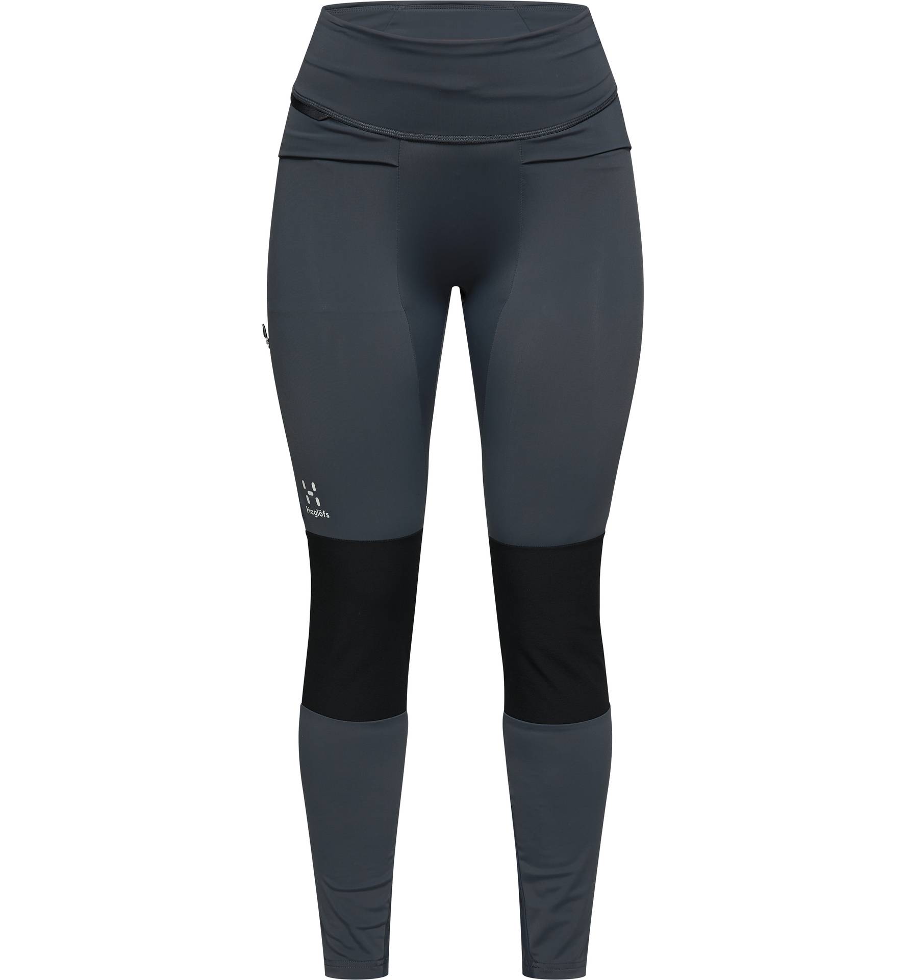 Luna Tights Women Magnetite/True black