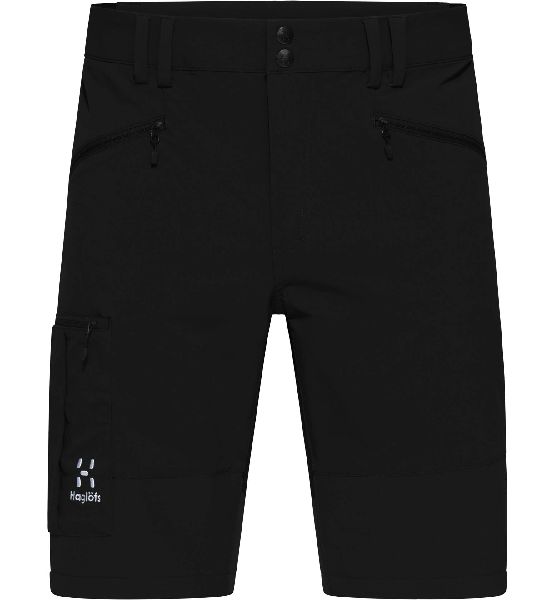 Rugged Slim Shorts Men True Black