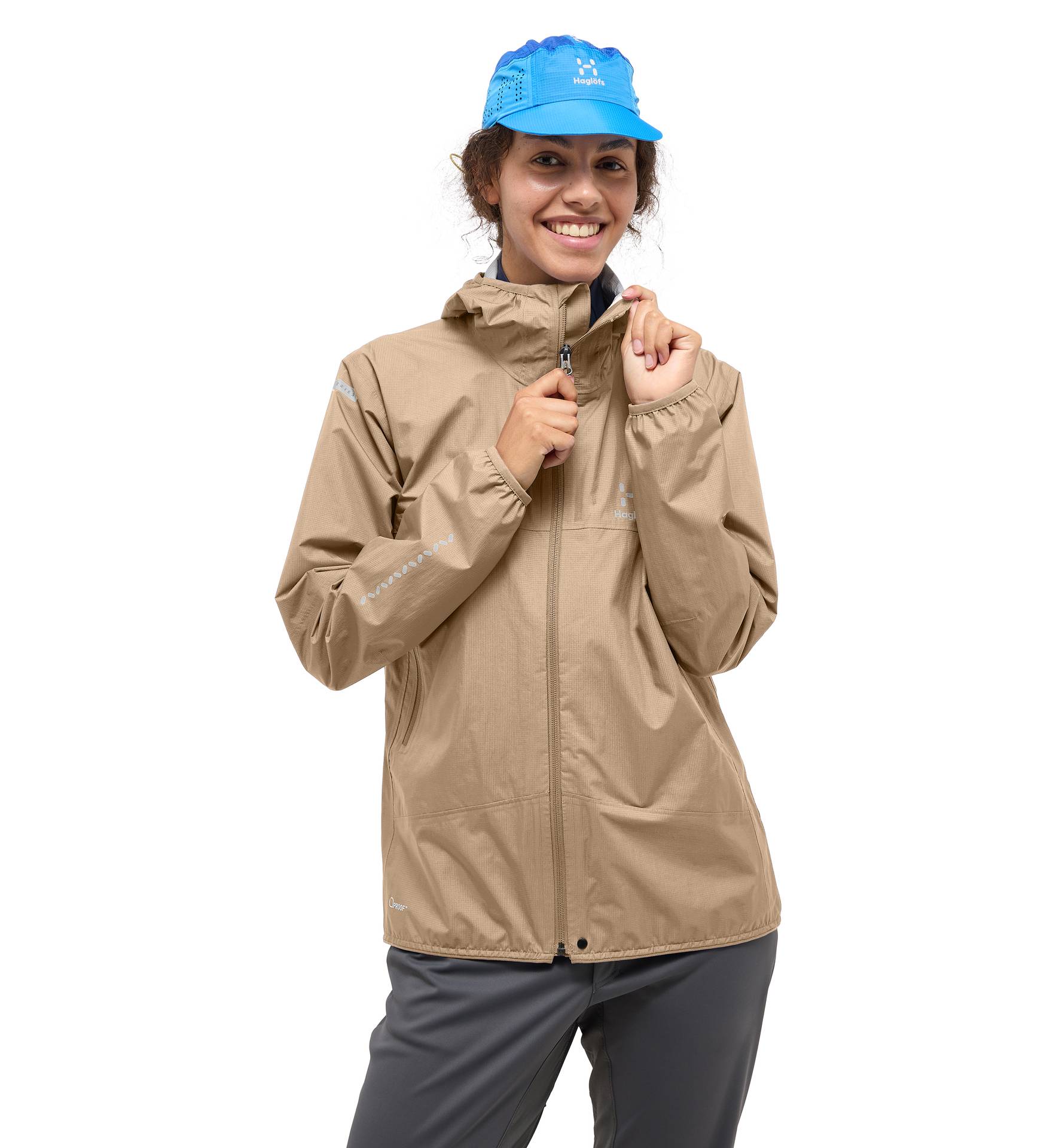 L.I.M Proof Jacket Women Oak Brown